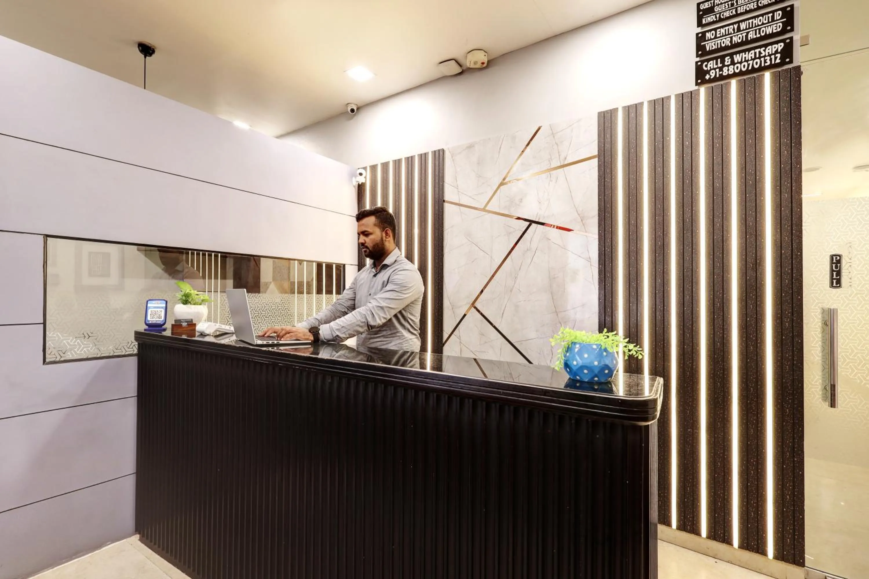 Staff in Hotel The Rasa Near Welcome Metro Station