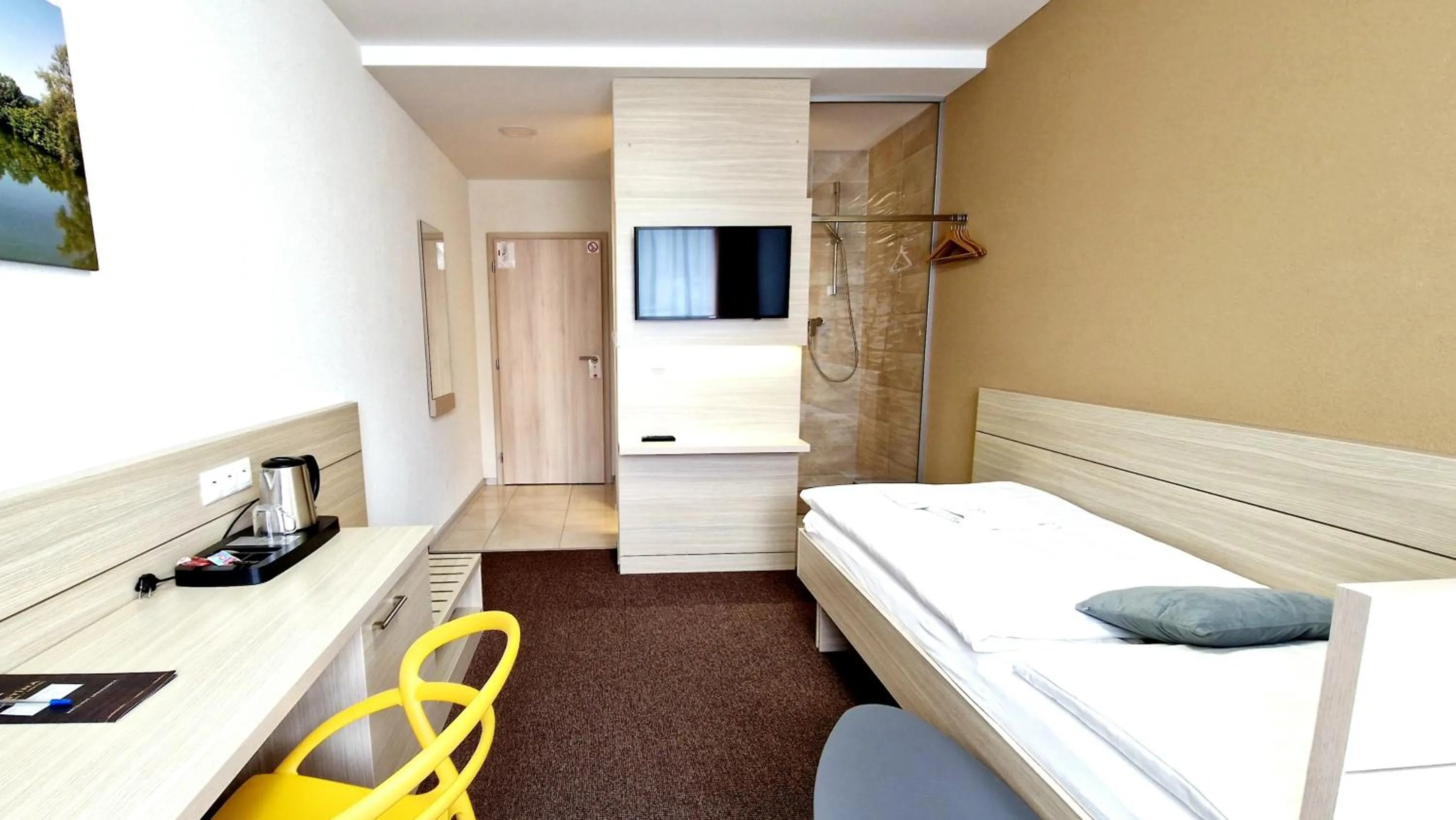 Bed in Hotel Kristína