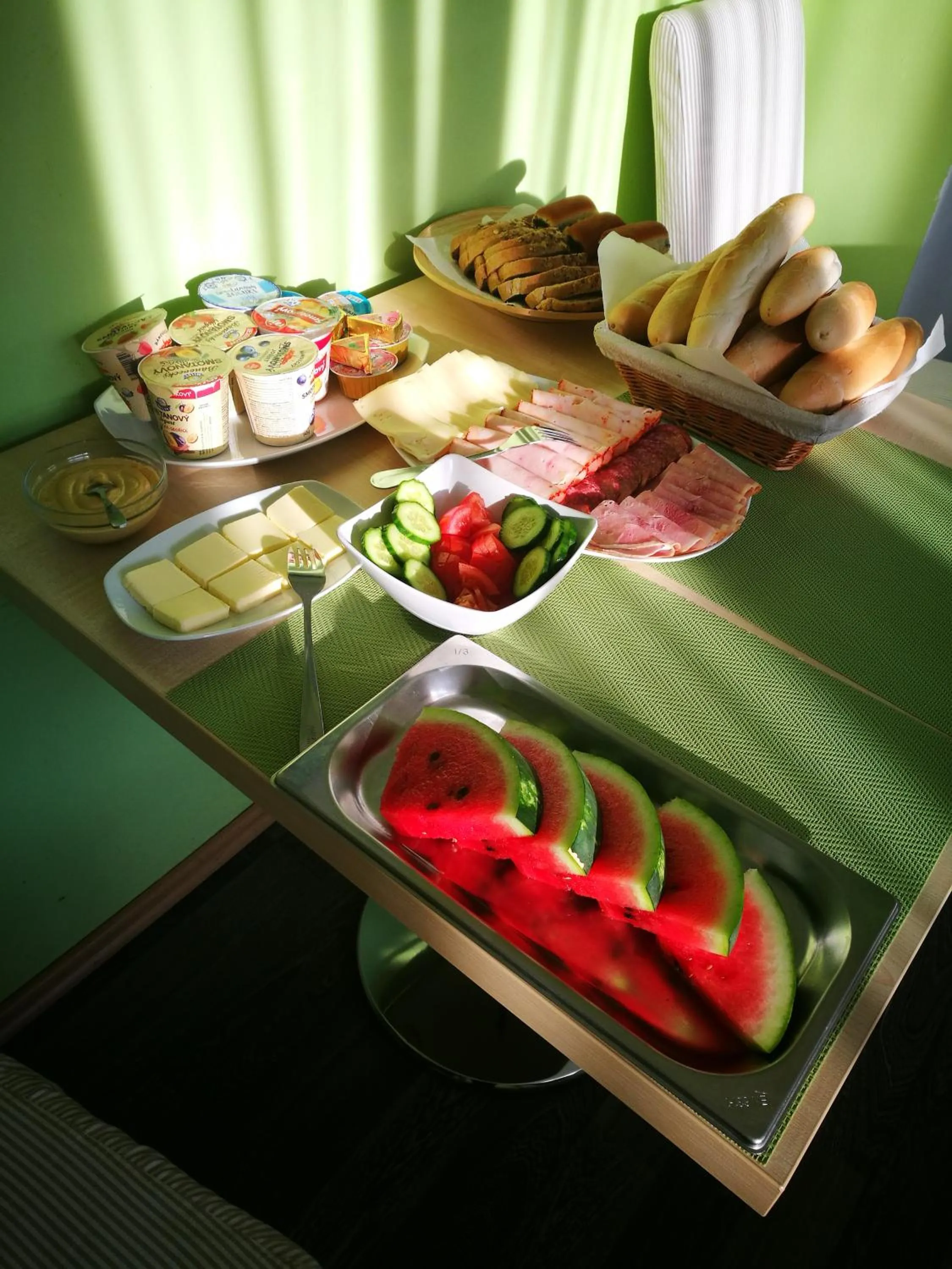 Breakfast in Hotel Kristína