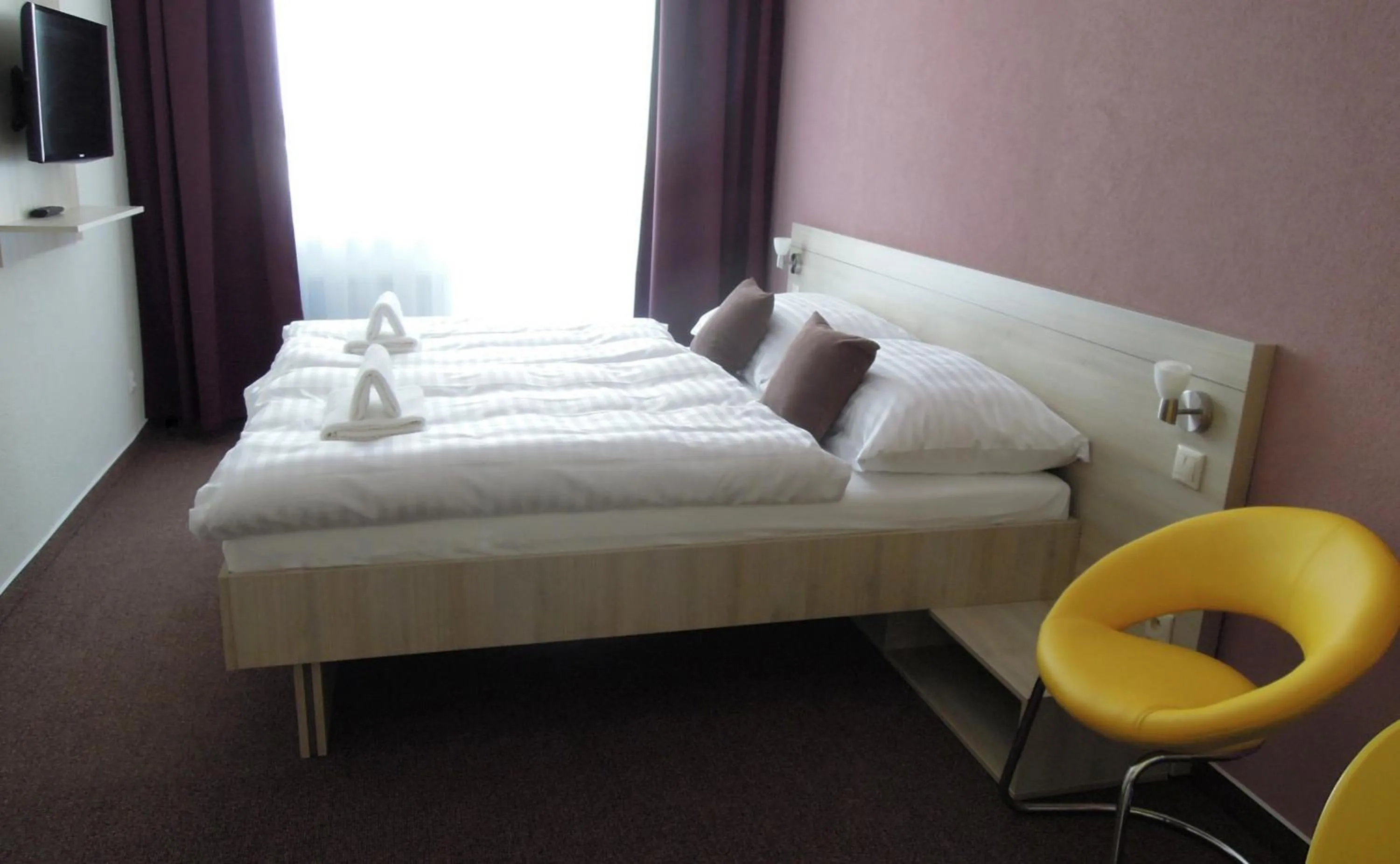 Bed in Hotel Kristína