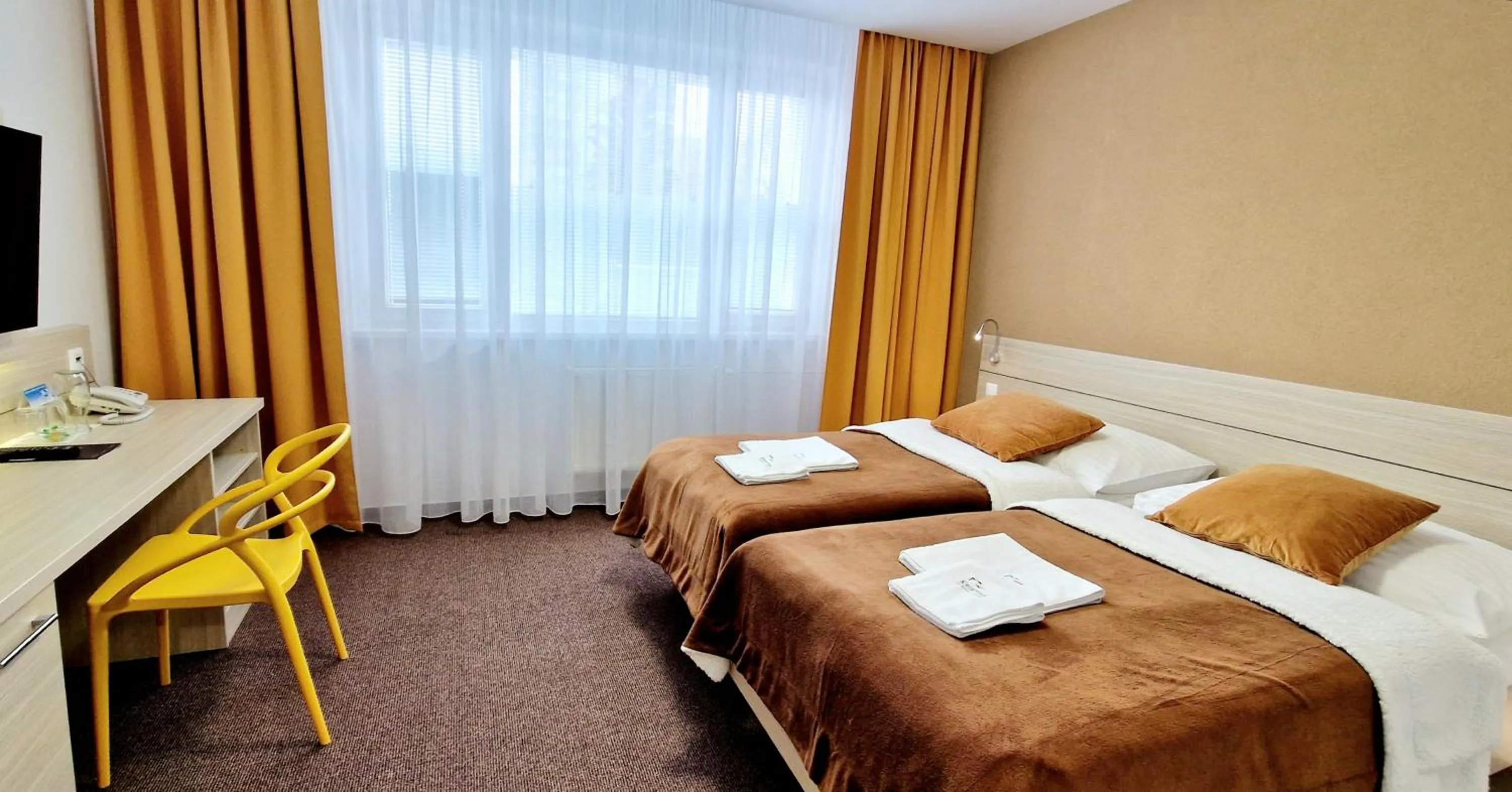 Bed in Hotel Kristína