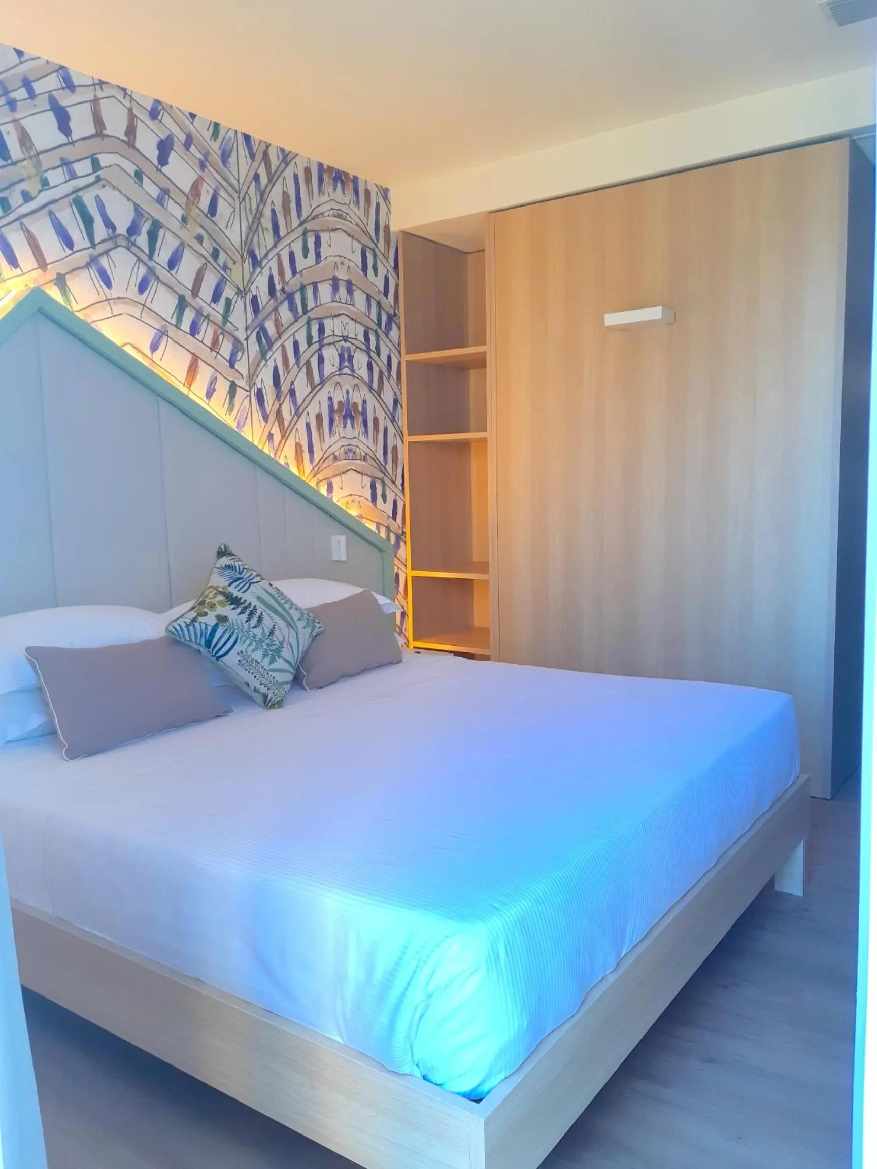 Bed in Hotel President