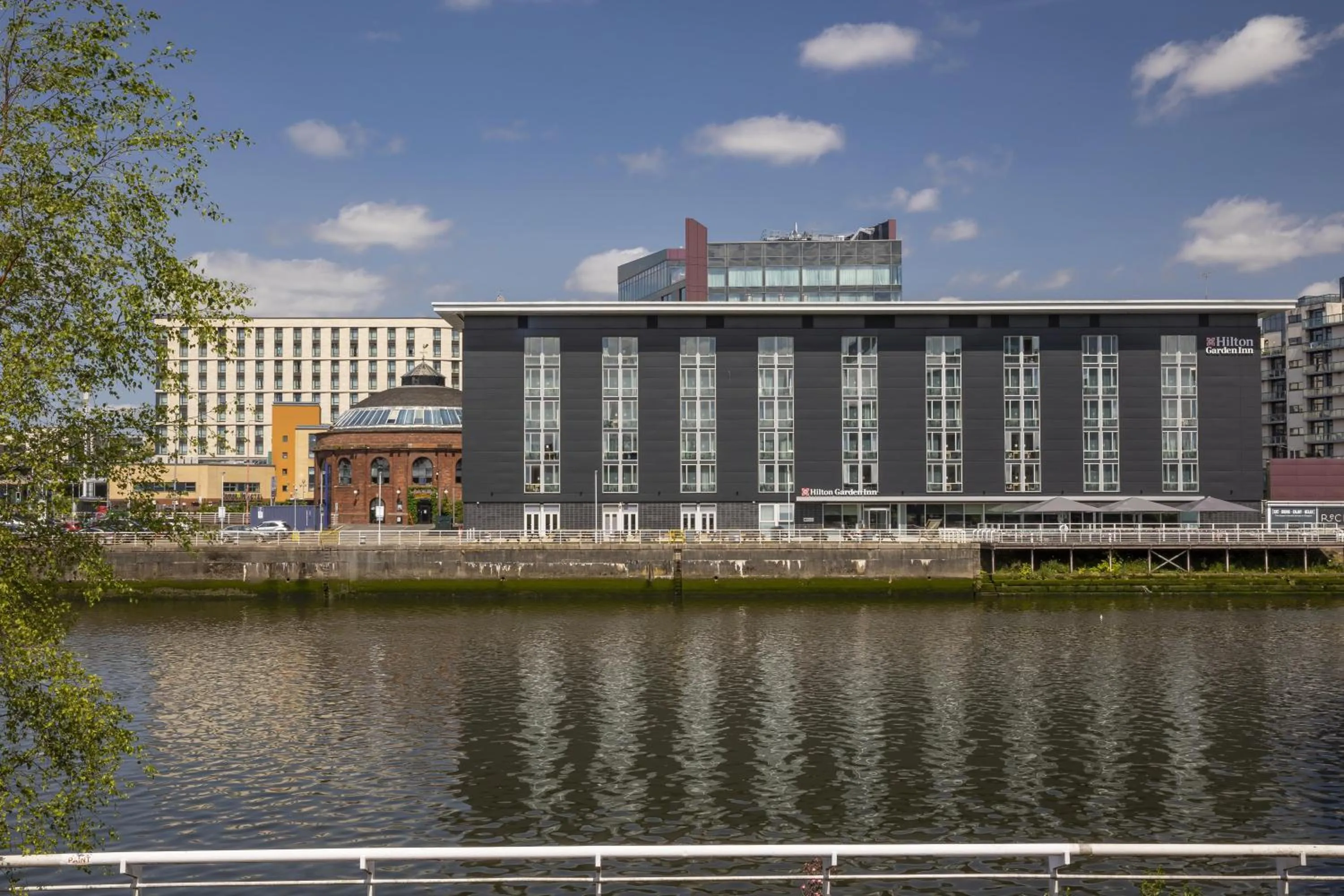 Patio in Hilton Garden Inn Glasgow City Centre