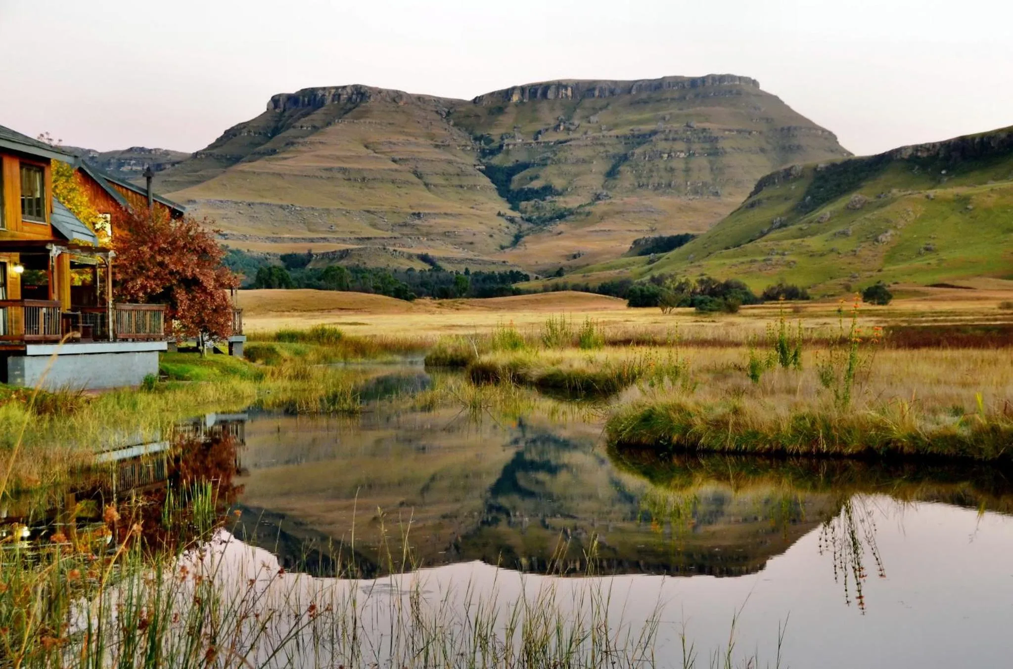 Property building in Sani Valley Nature Lodges