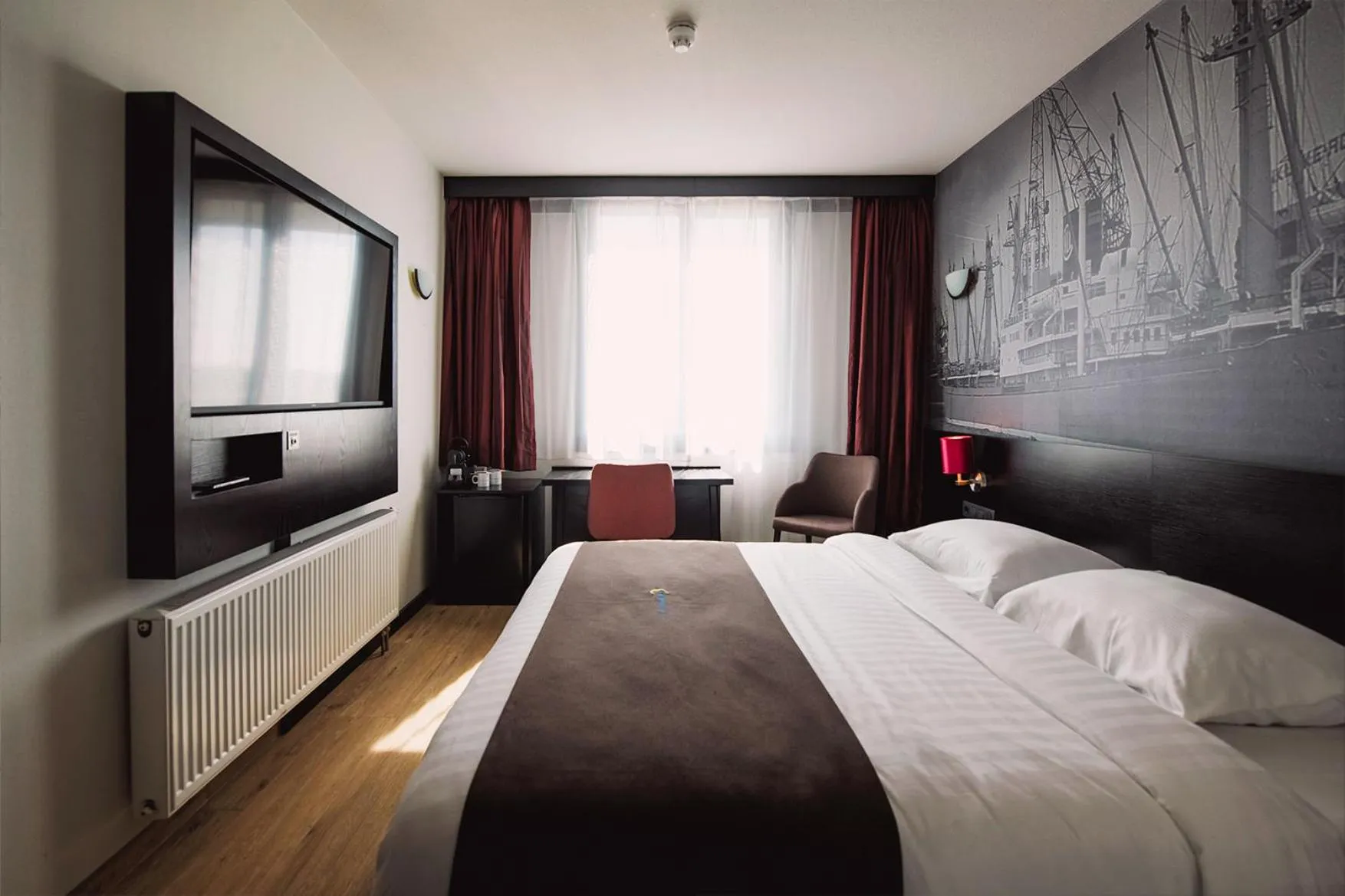 Bed in Bastion Hotel Rotterdam Zuid