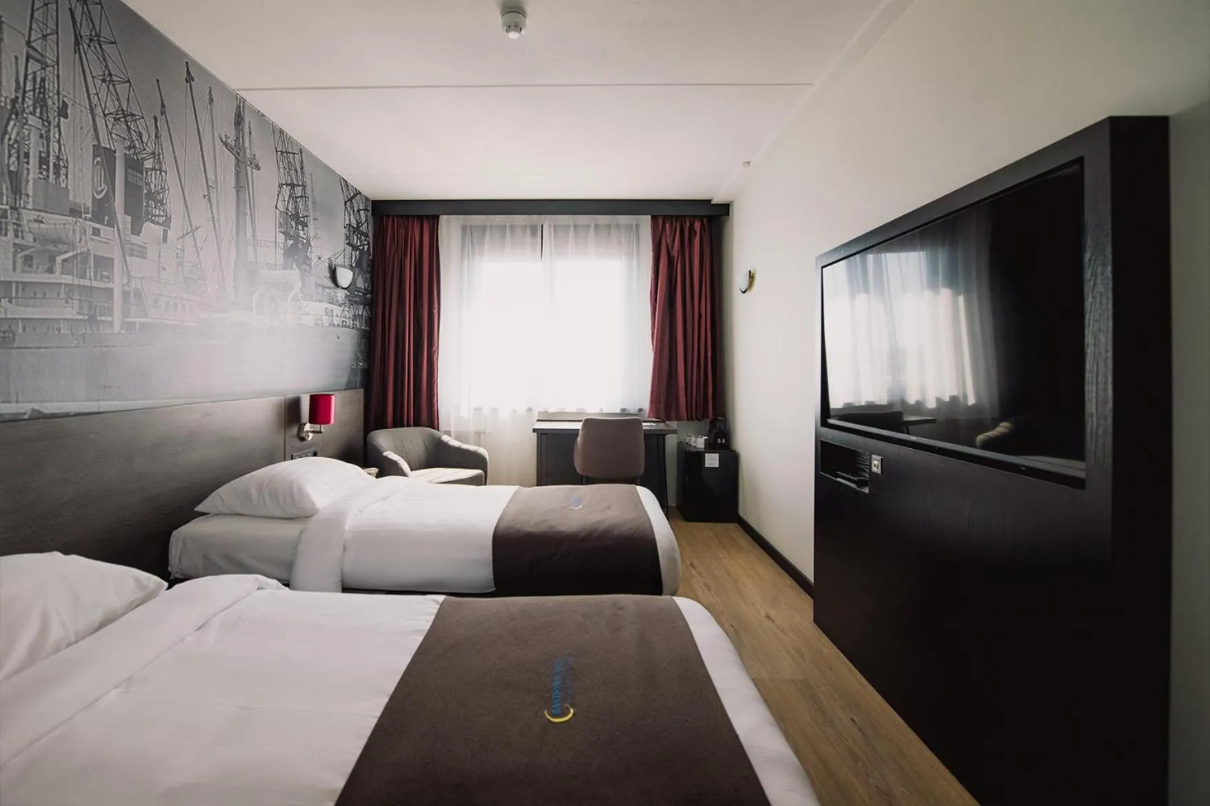 Bed in Bastion Hotel Rotterdam Zuid