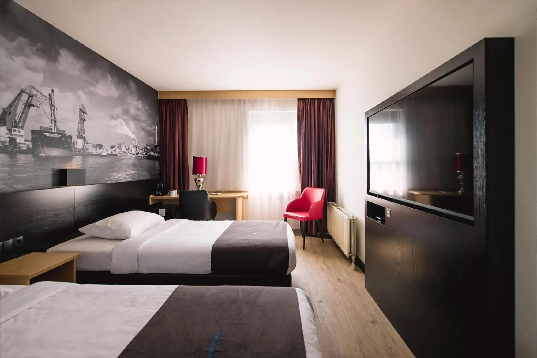 Bed in Bastion Hotel Rotterdam Zuid