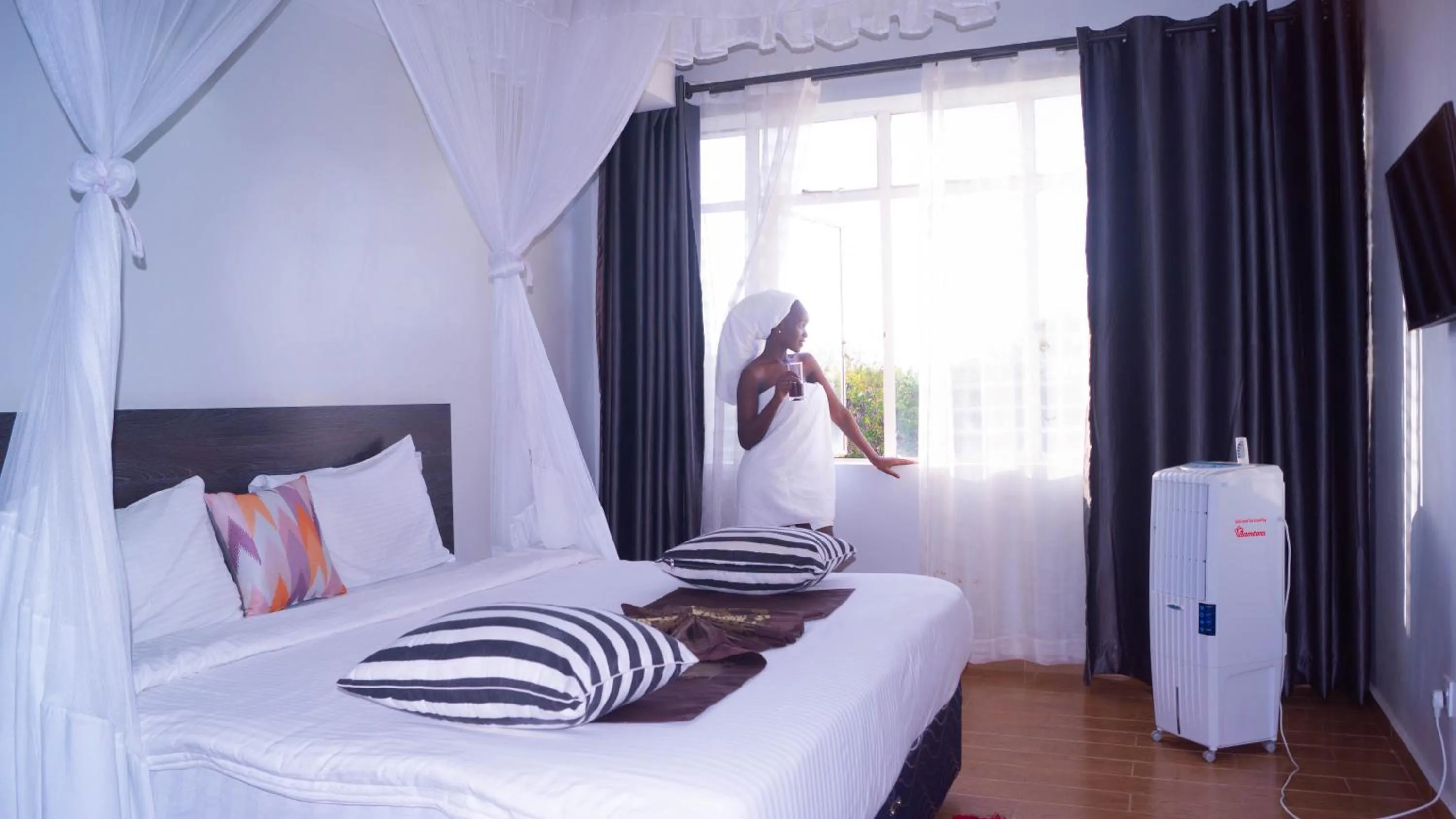 Bed in The Candela Hotel