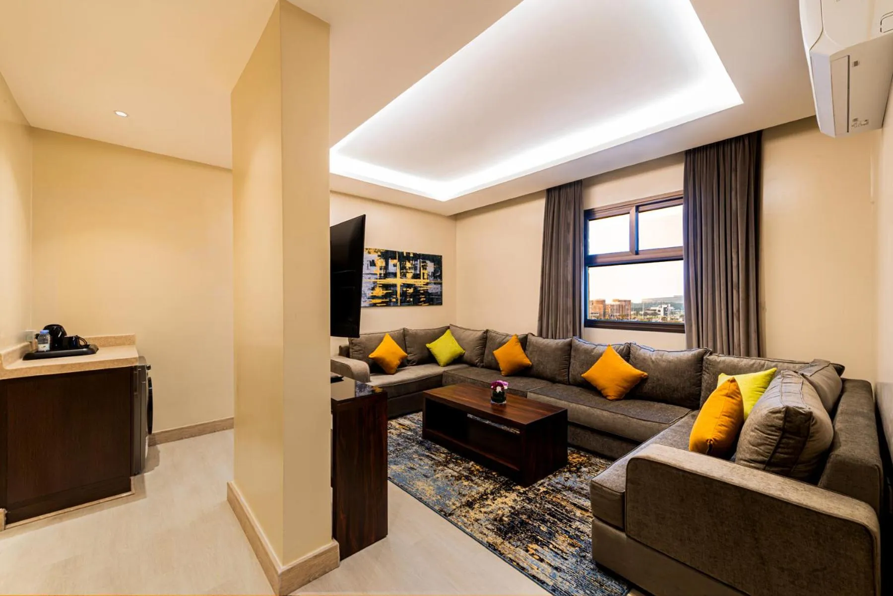 Living room in Beach View Hotel