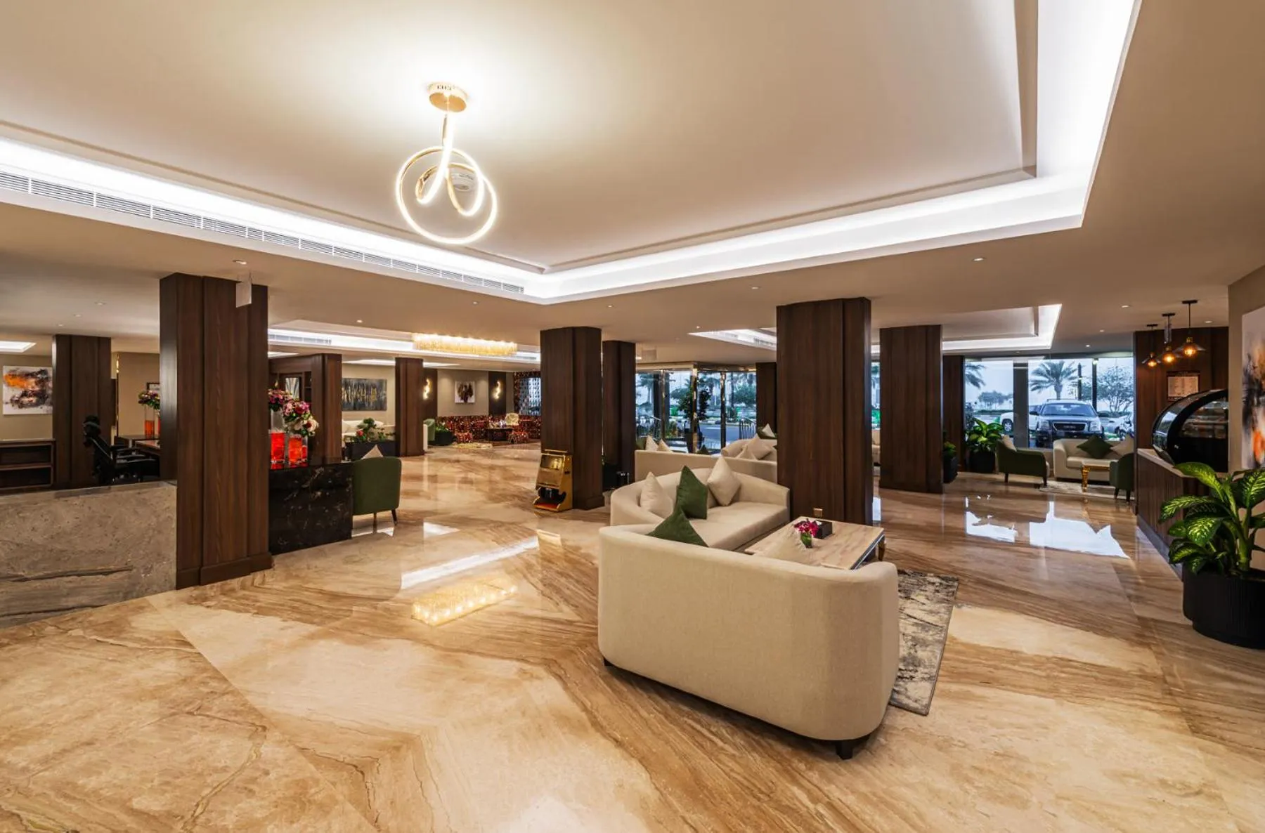 Lobby or reception in Beach View Hotel