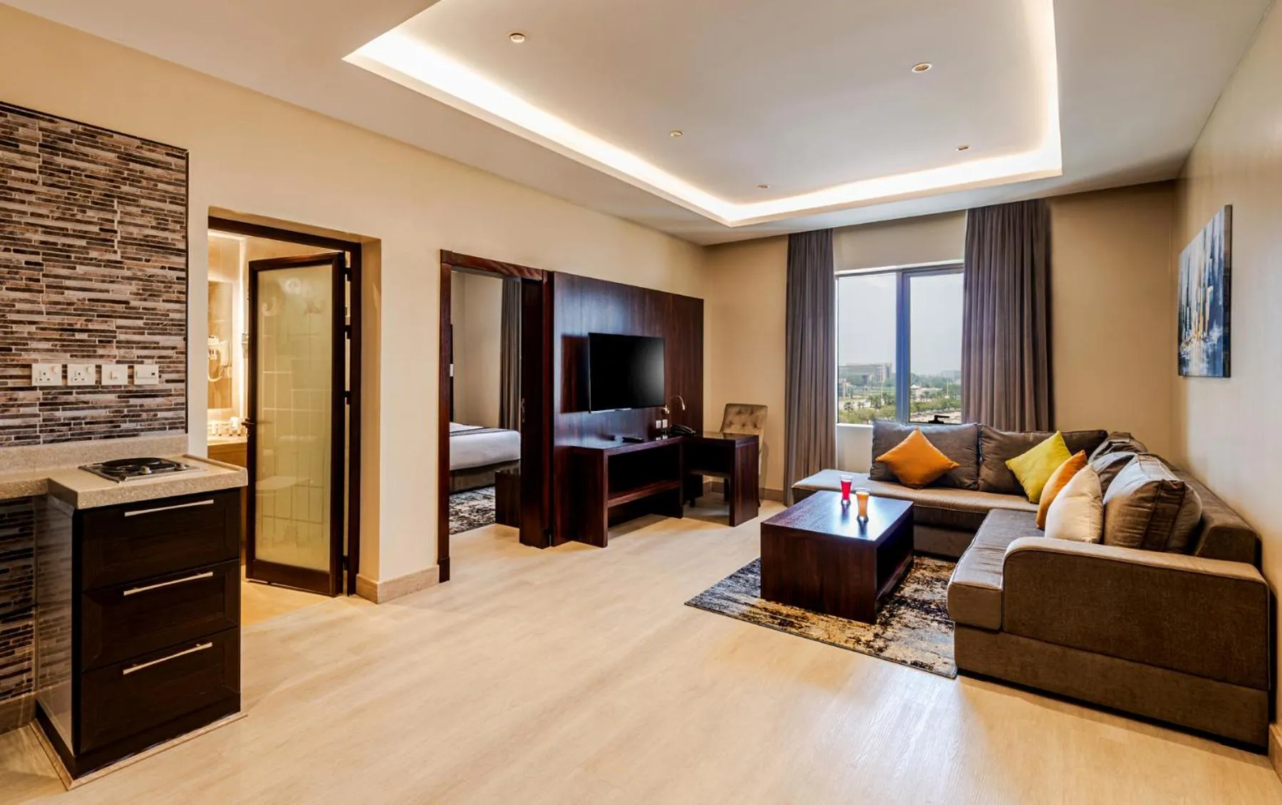 Living room in Beach View Hotel