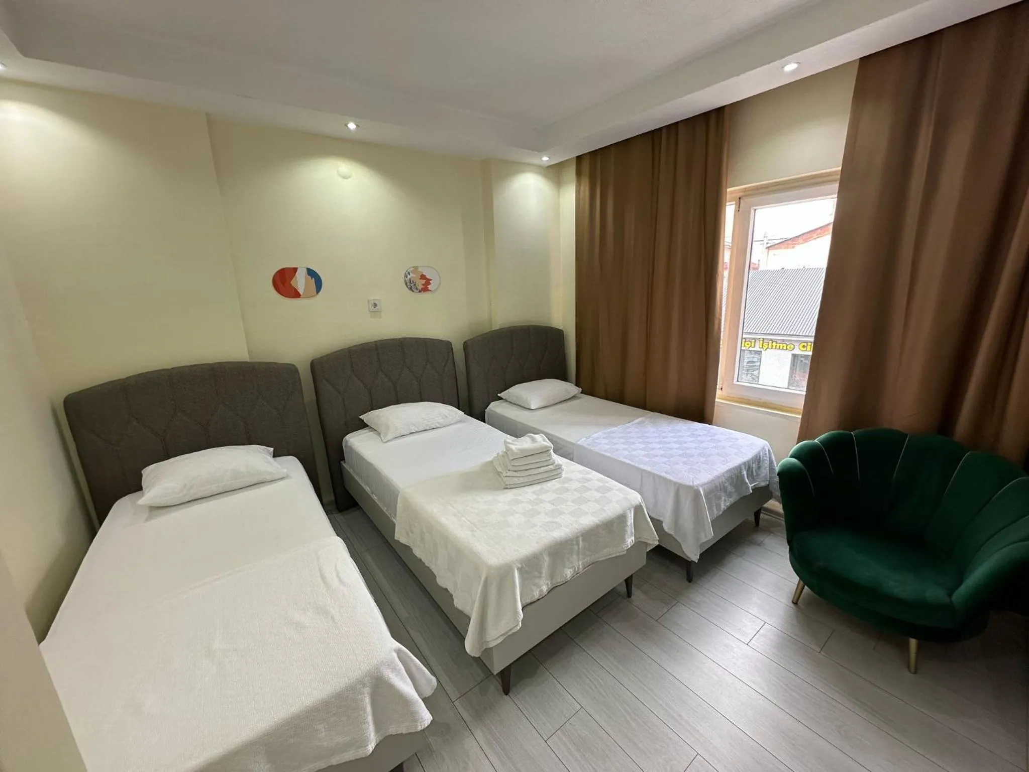 Bed in NAVAL HOTEL YALOVA