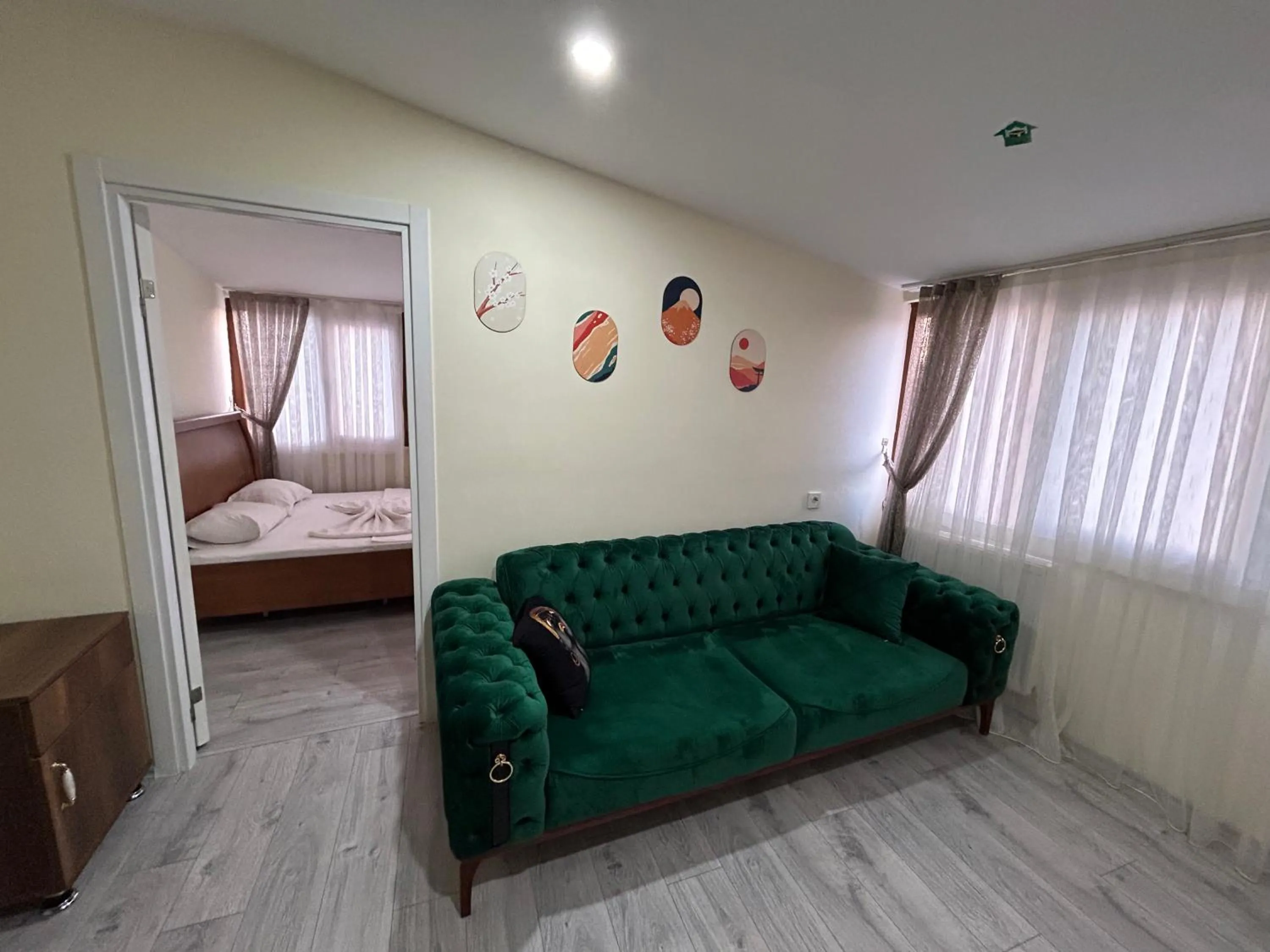 Bed in NAVAL HOTEL YALOVA