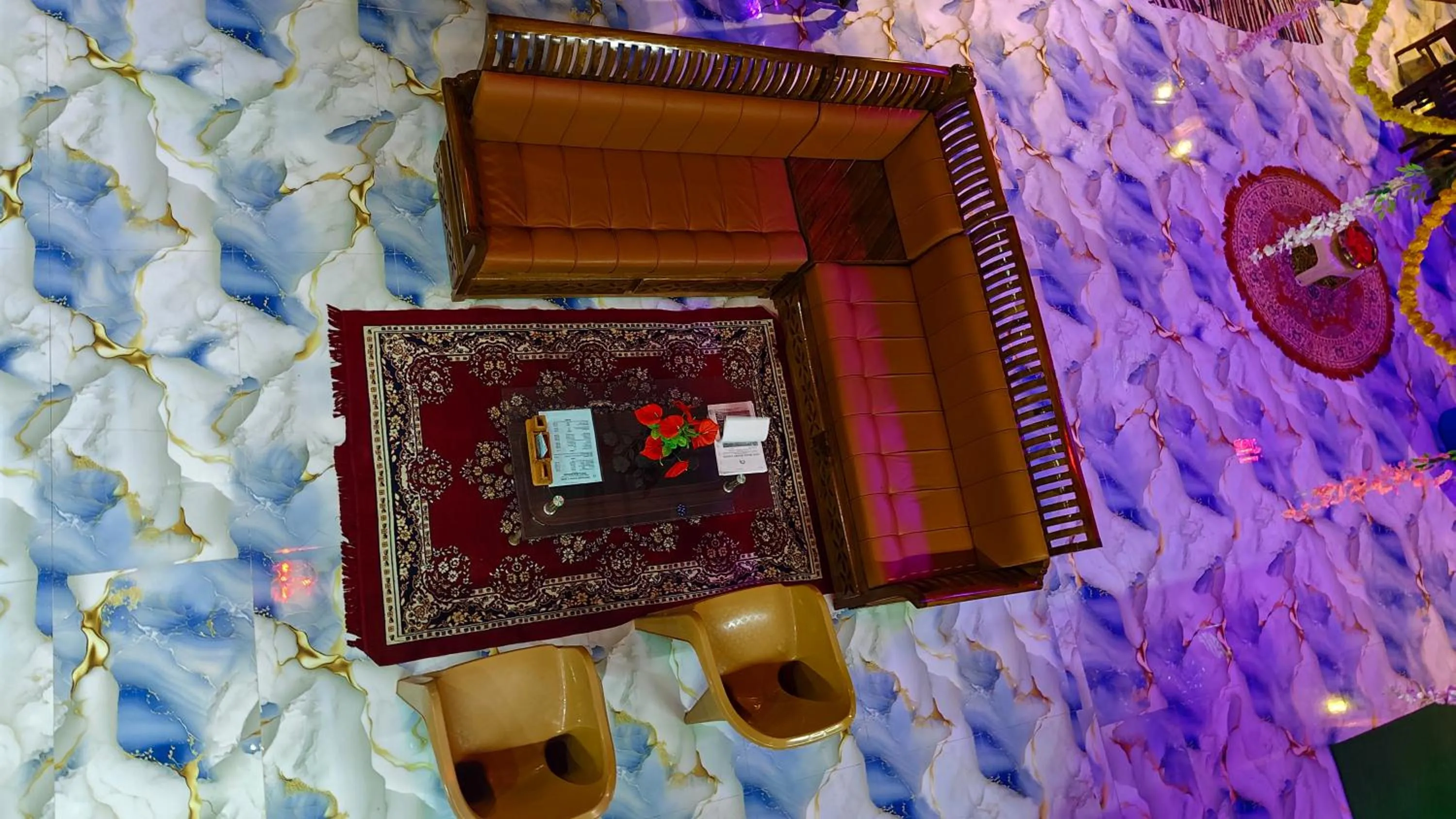 Seating area in Chan Beach Resort & Hotel