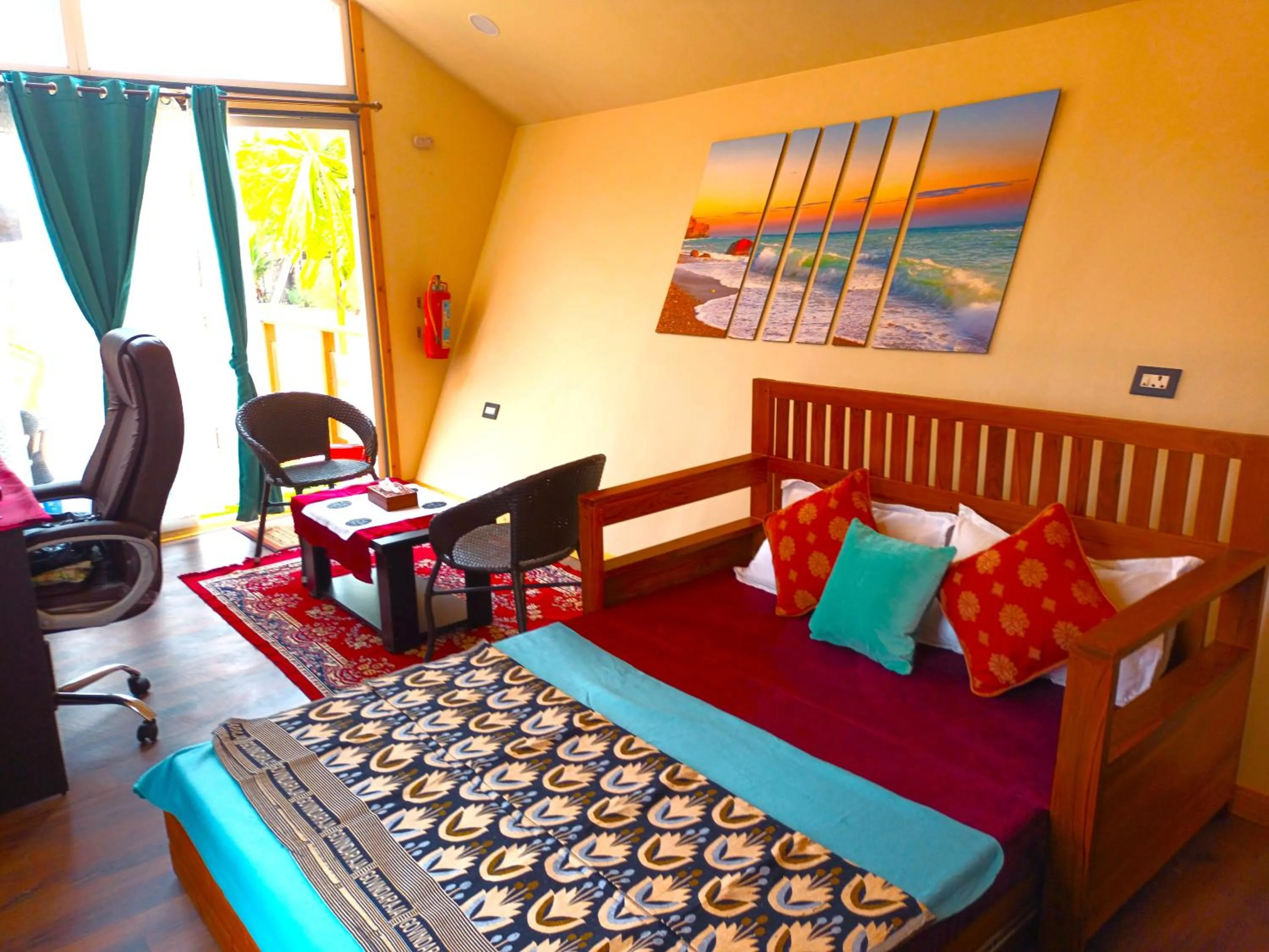 Bed in Chan Beach Resort & Hotel