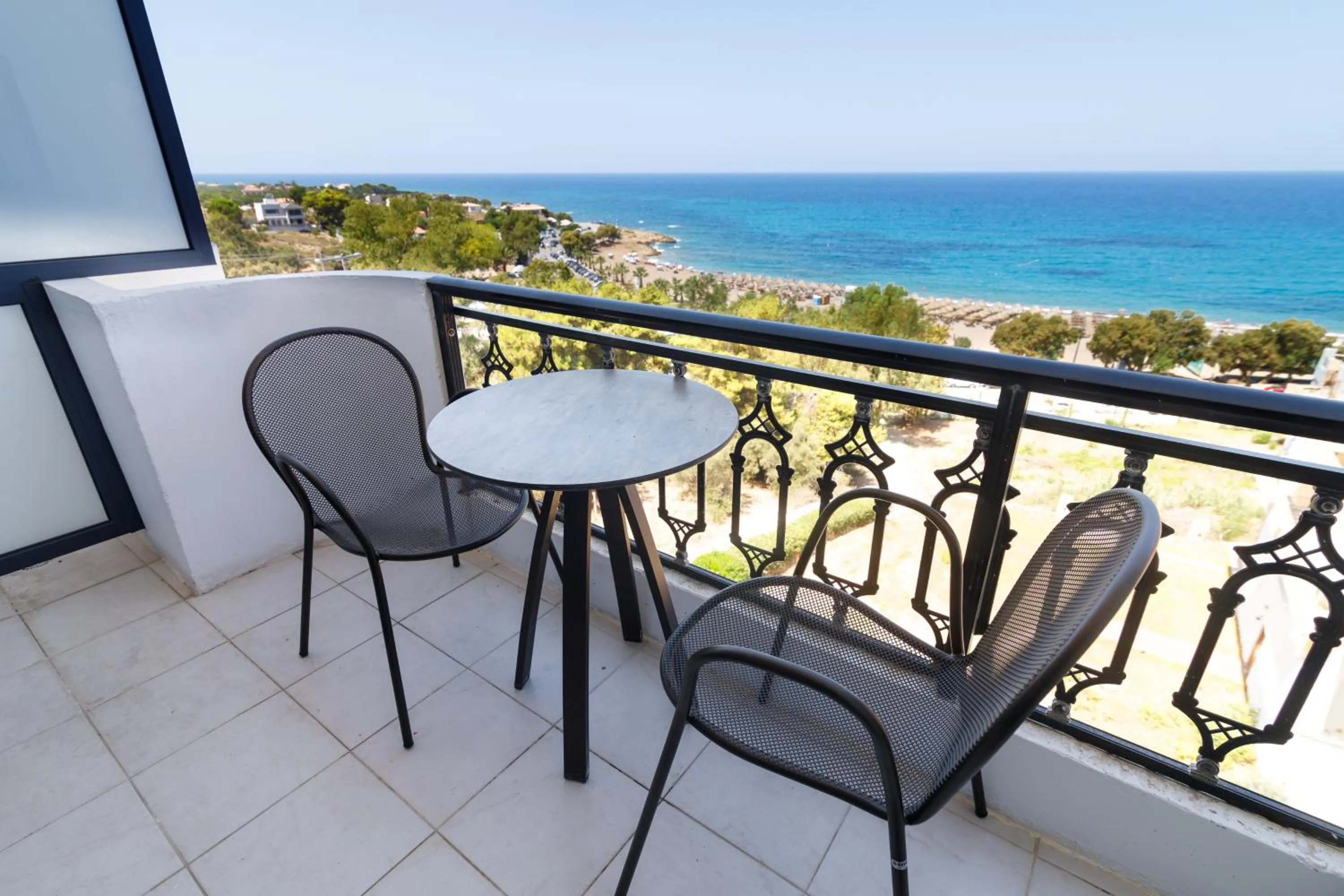 Balcony/Terrace in Elegant Beach Hotel