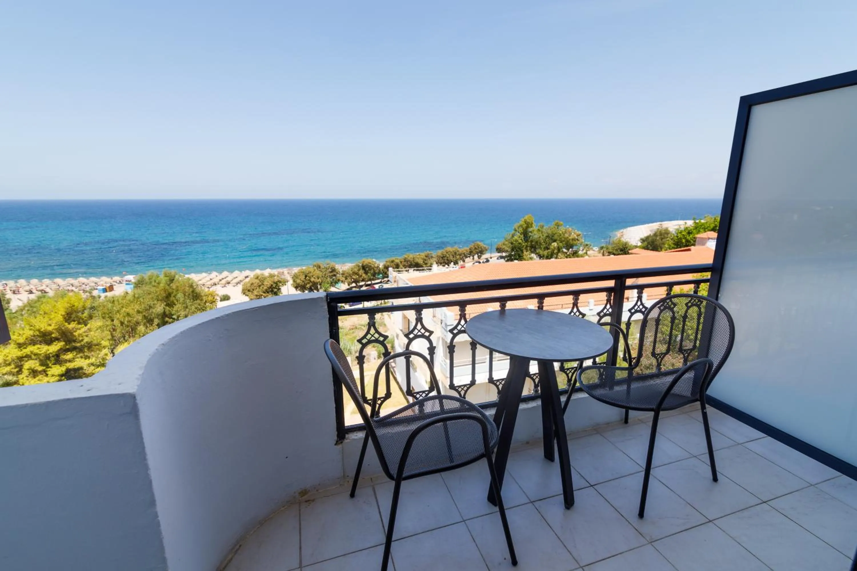 Balcony/Terrace in Elegant Beach Hotel