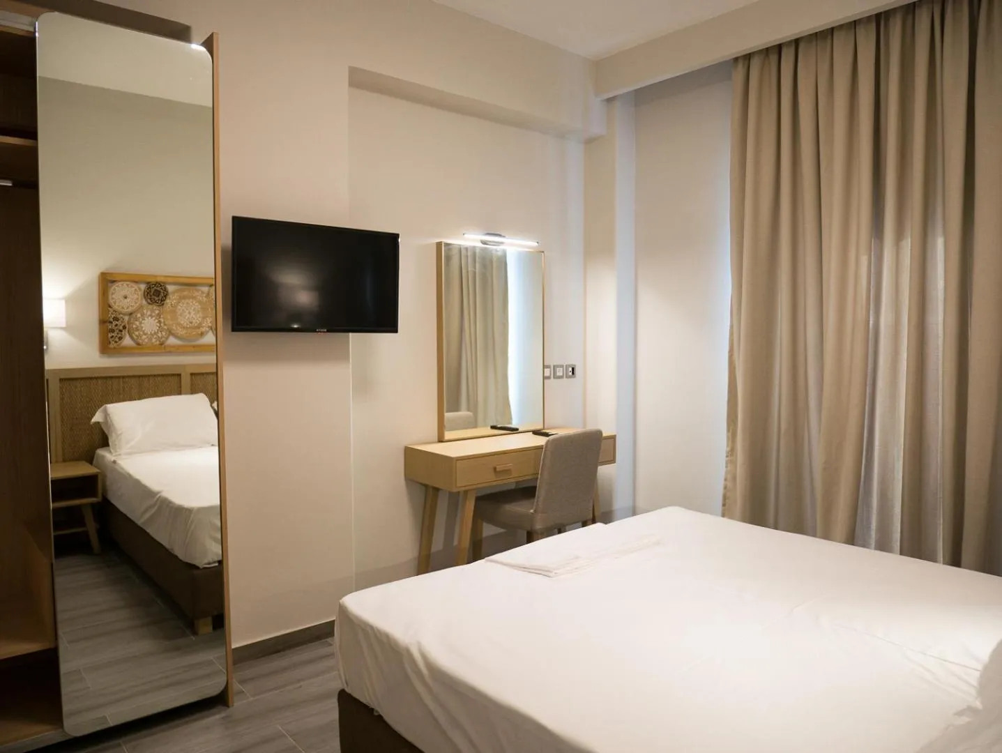 Bed in Elegant Beach Hotel