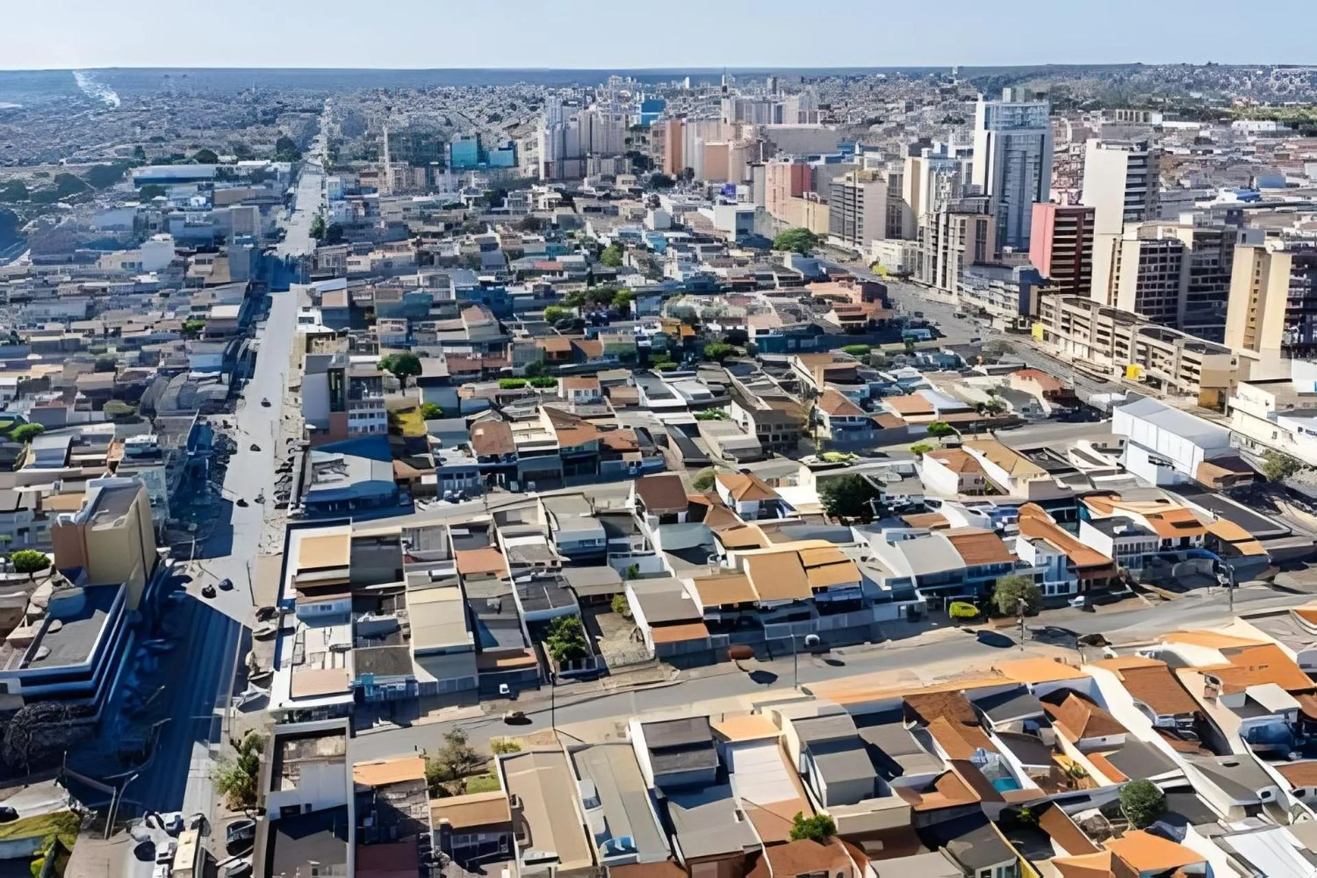 Bird's eye view in Apartamentos 1Qto, Cozinha Completa, até 4 hospedes Jr Catito