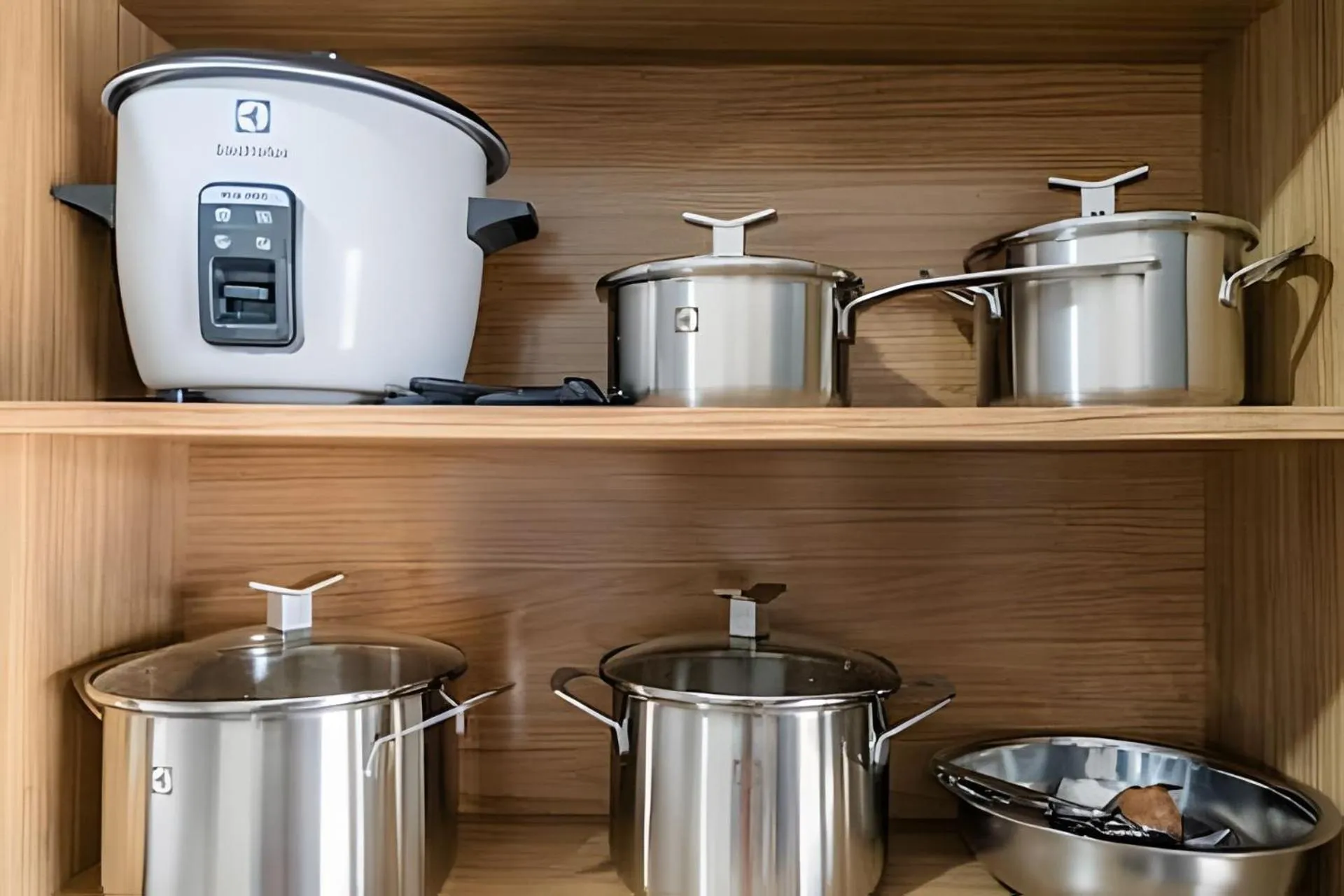 Kitchen or kitchenette in Apartamentos 1Qto, Cozinha Completa, até 4 hospedes Jr Catito