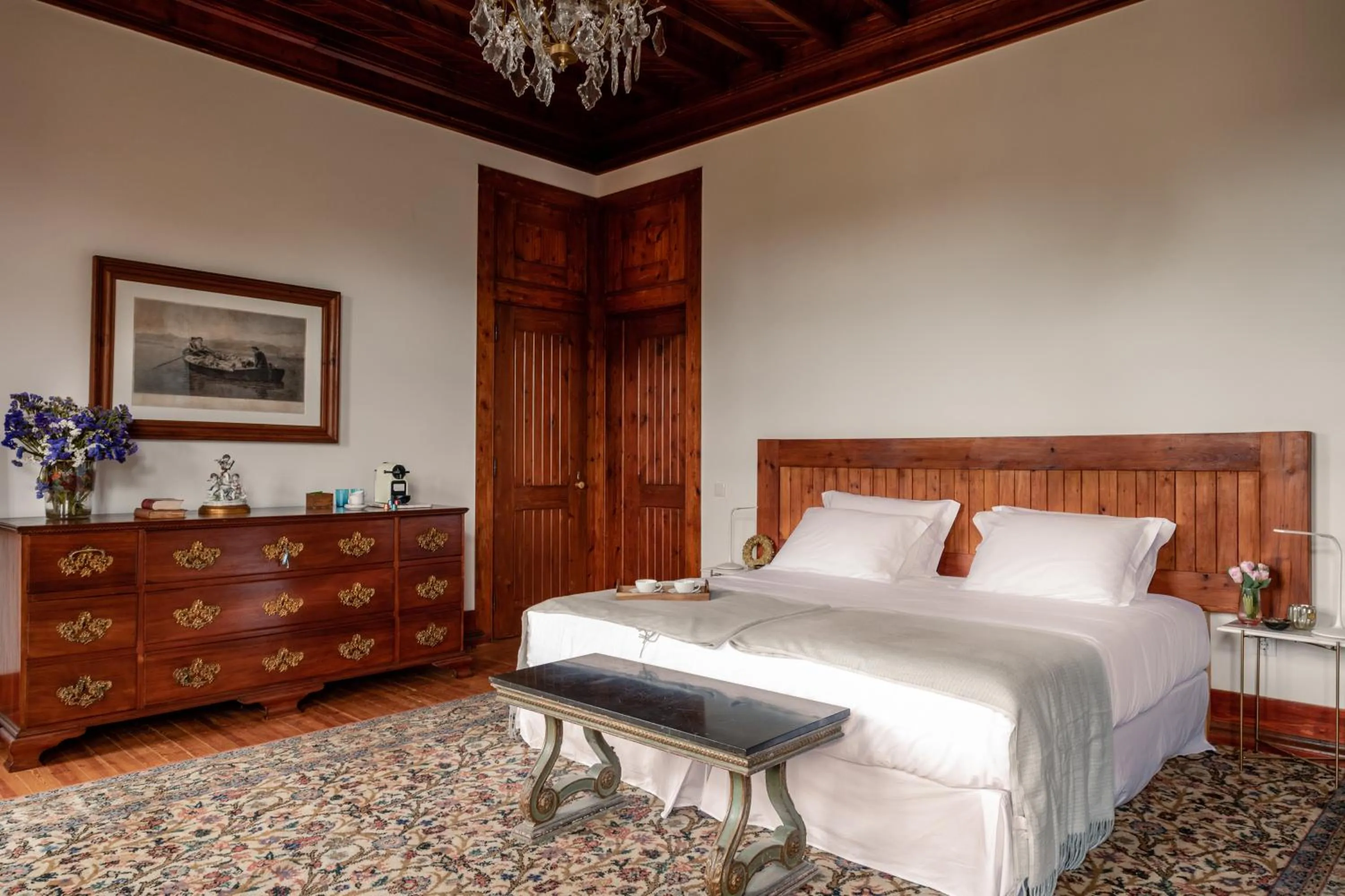 Bedroom, Bed in Chalet Ficalho