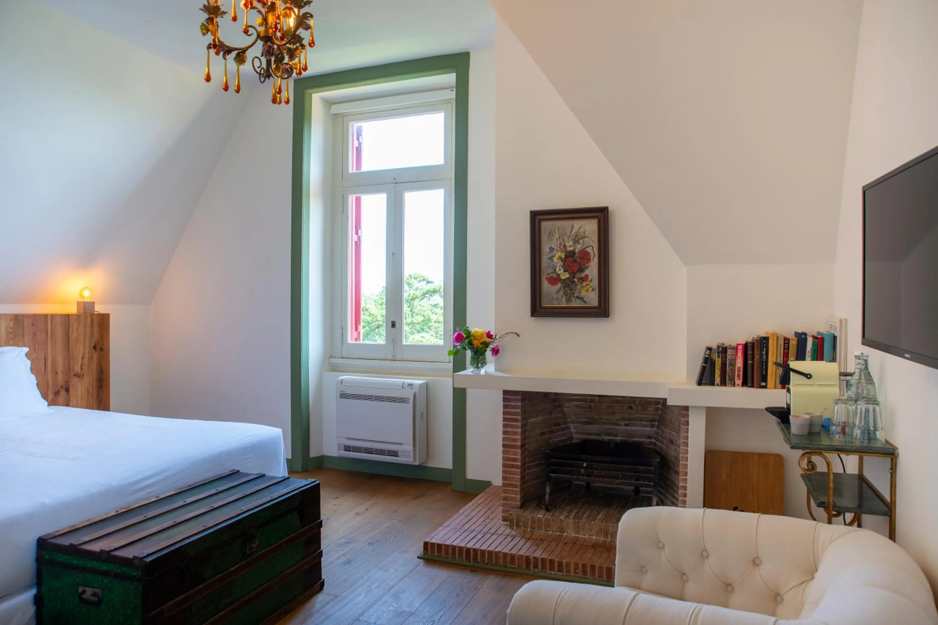 Bed in Chalet Ficalho