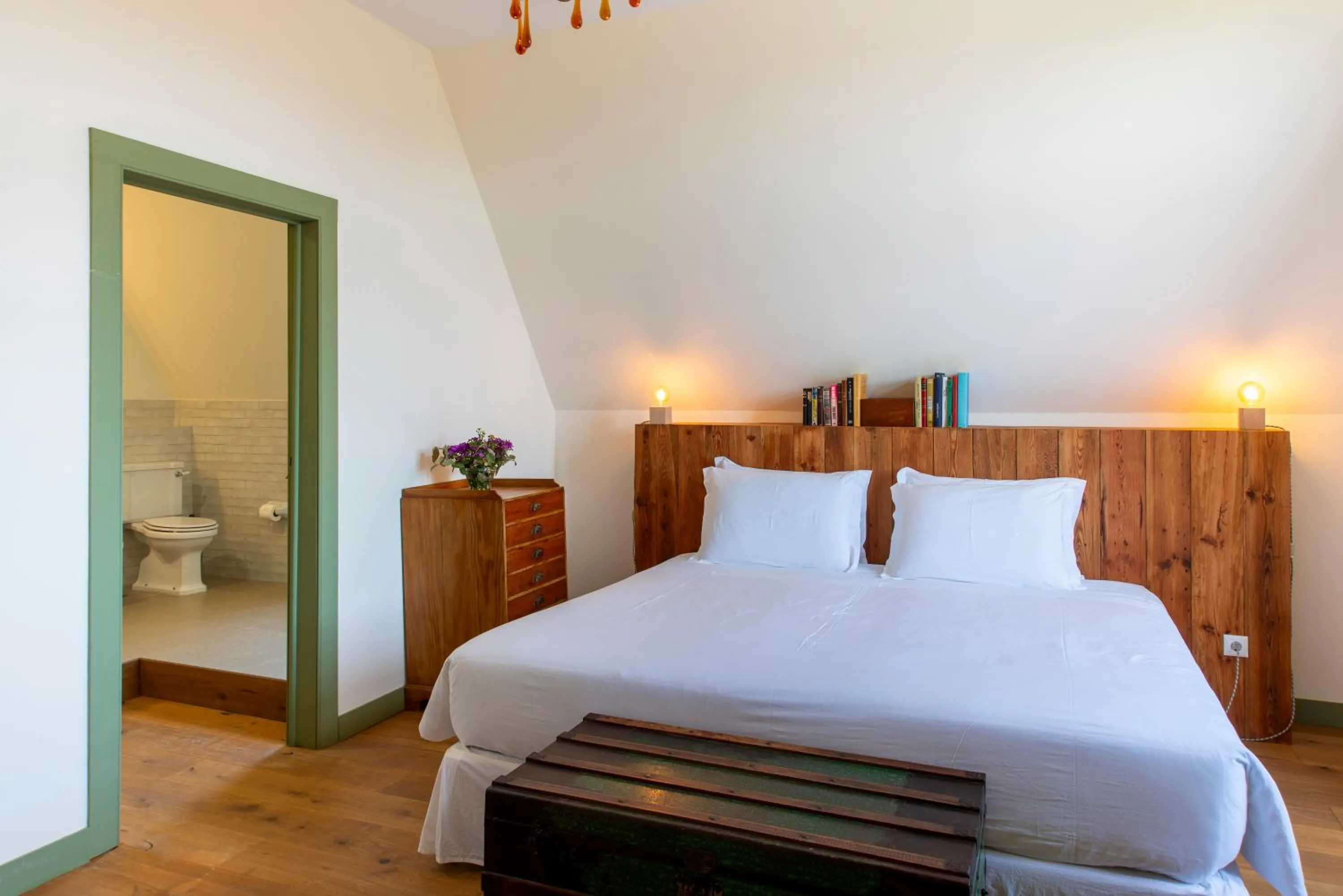 Bed in Chalet Ficalho