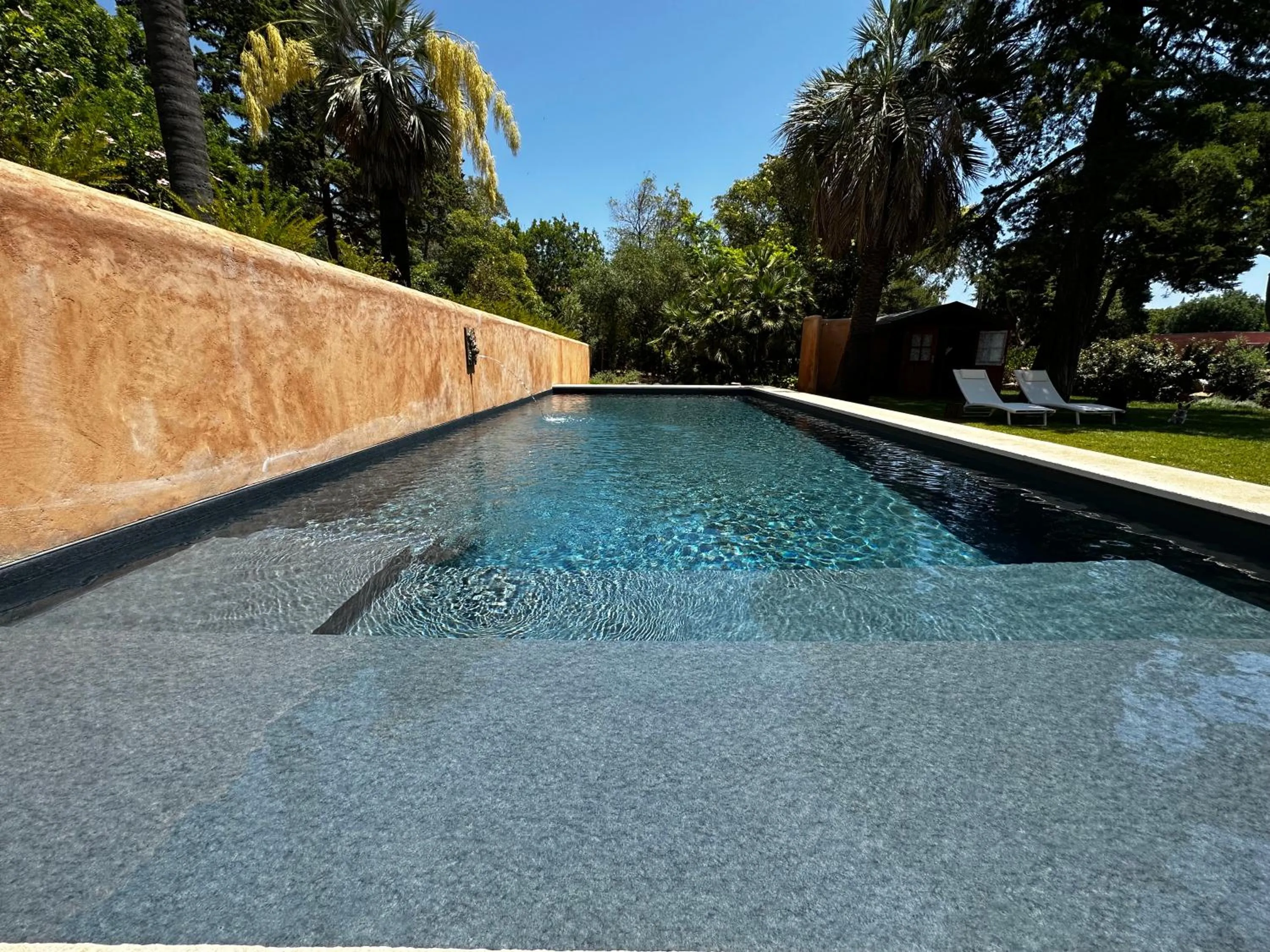 Swimming pool in Chalet Ficalho