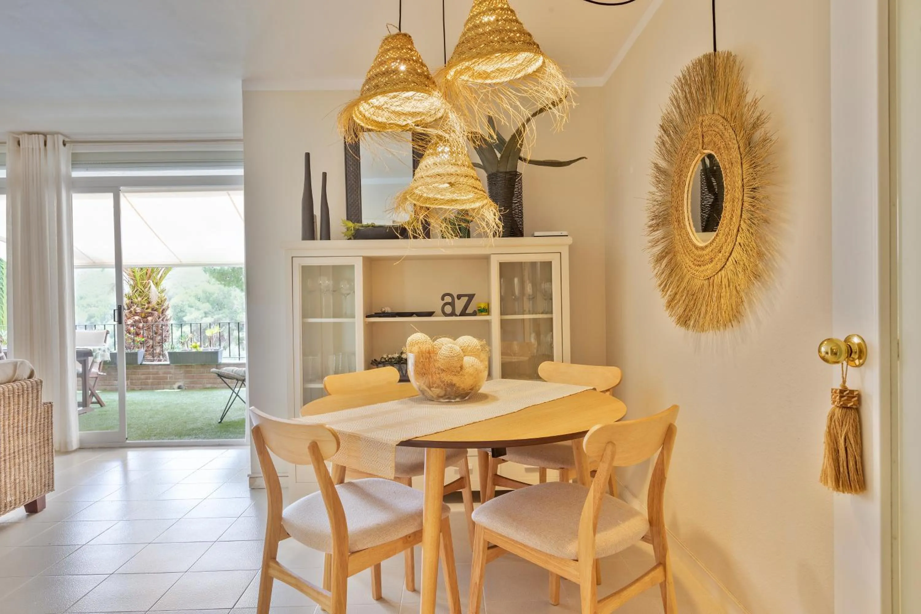 Dining area in Alcam Tamariu