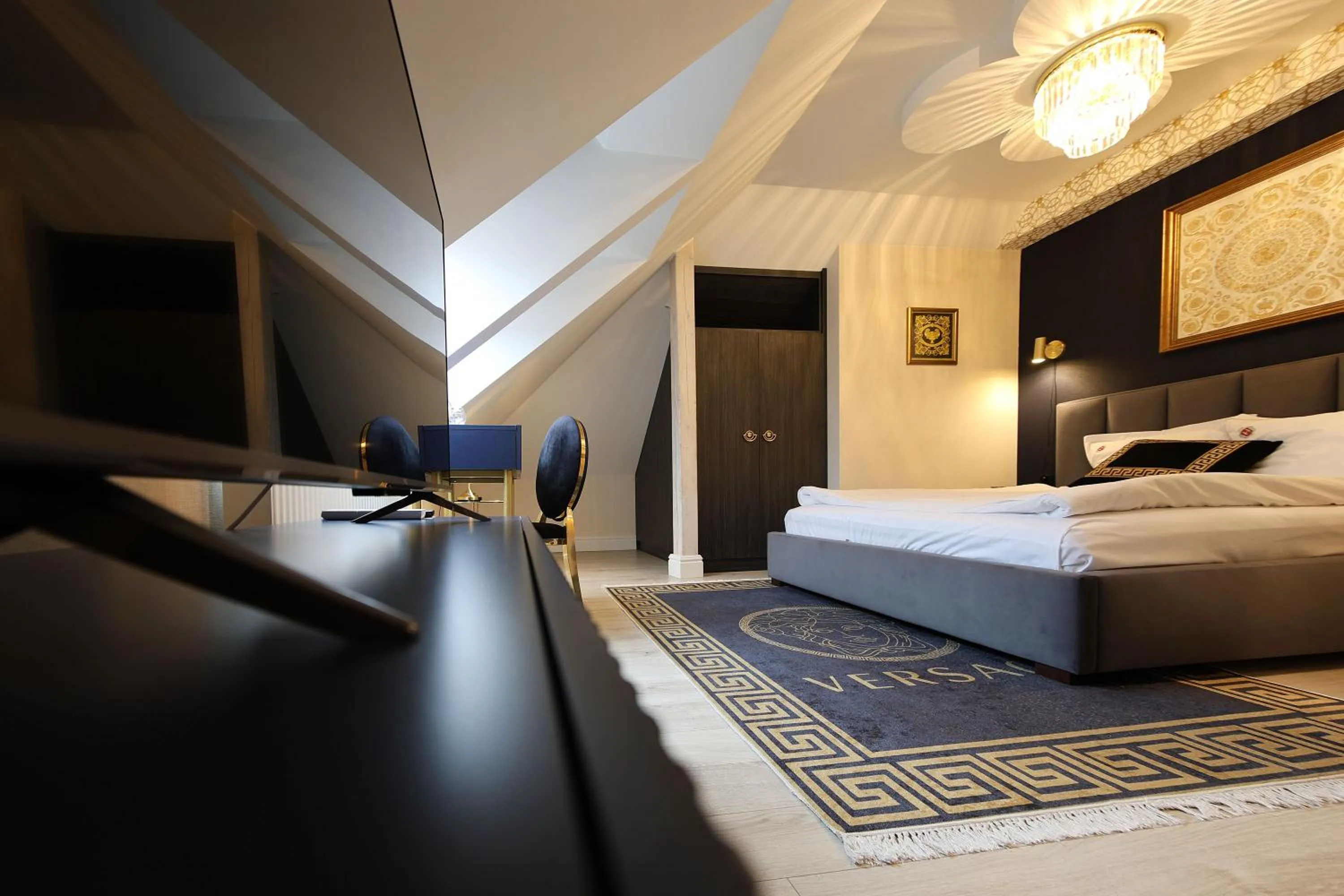 Bed in Hotel Jarosław