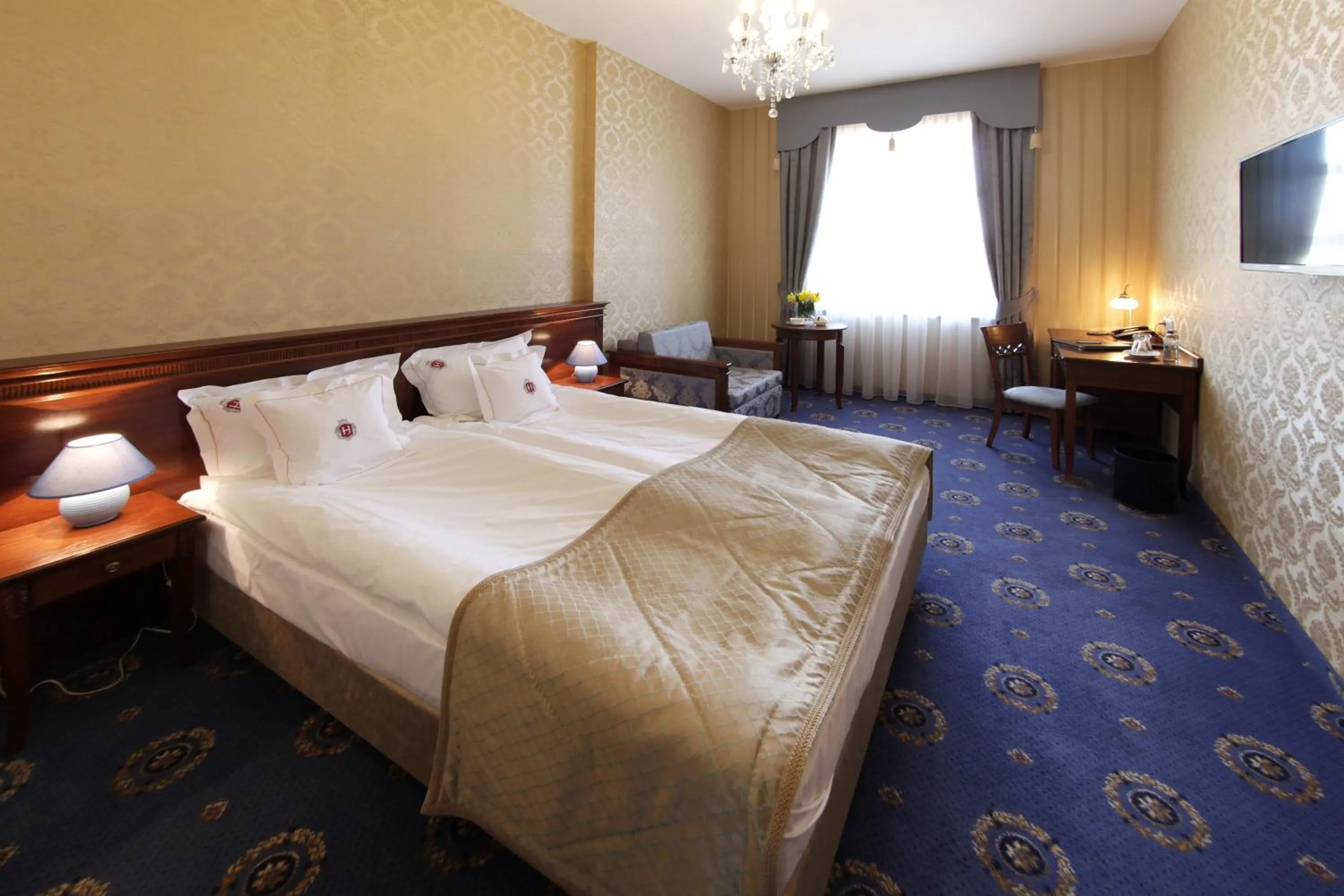 Day, Bed in Hotel Jarosław