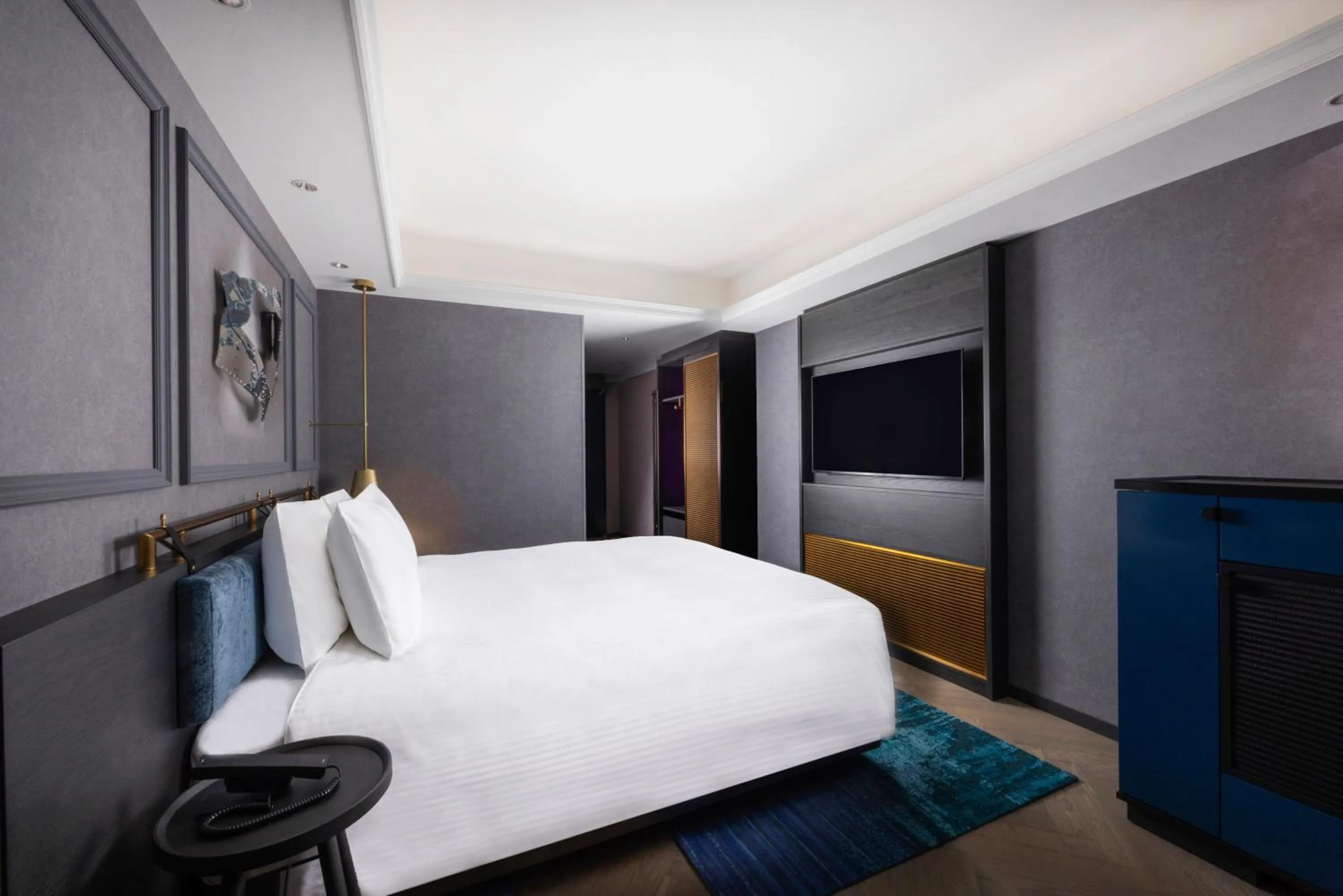 Bed in Mercure Tokyo Haneda Airport