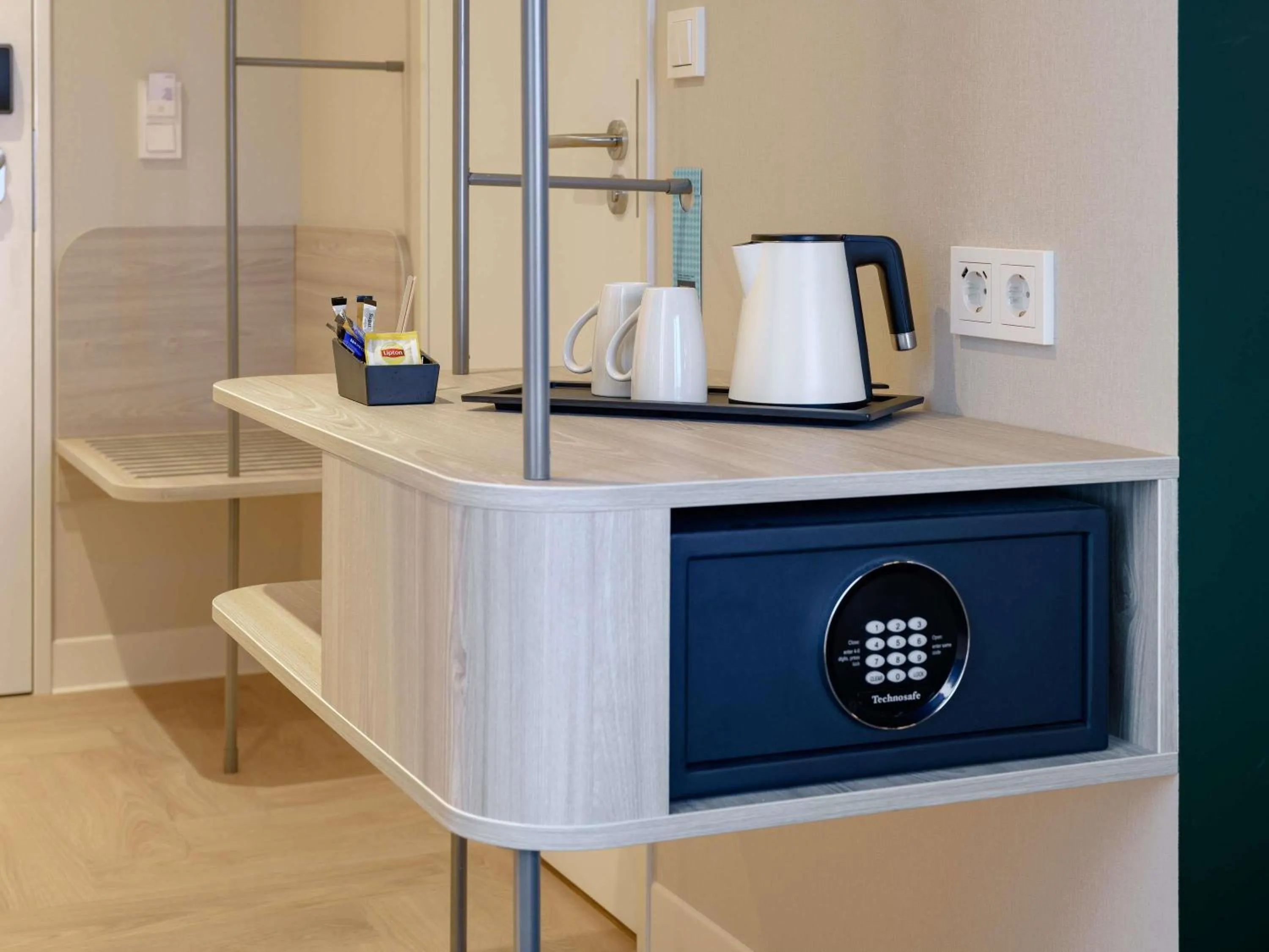 Bedroom in ibis Styles Rotterdam Ahoy