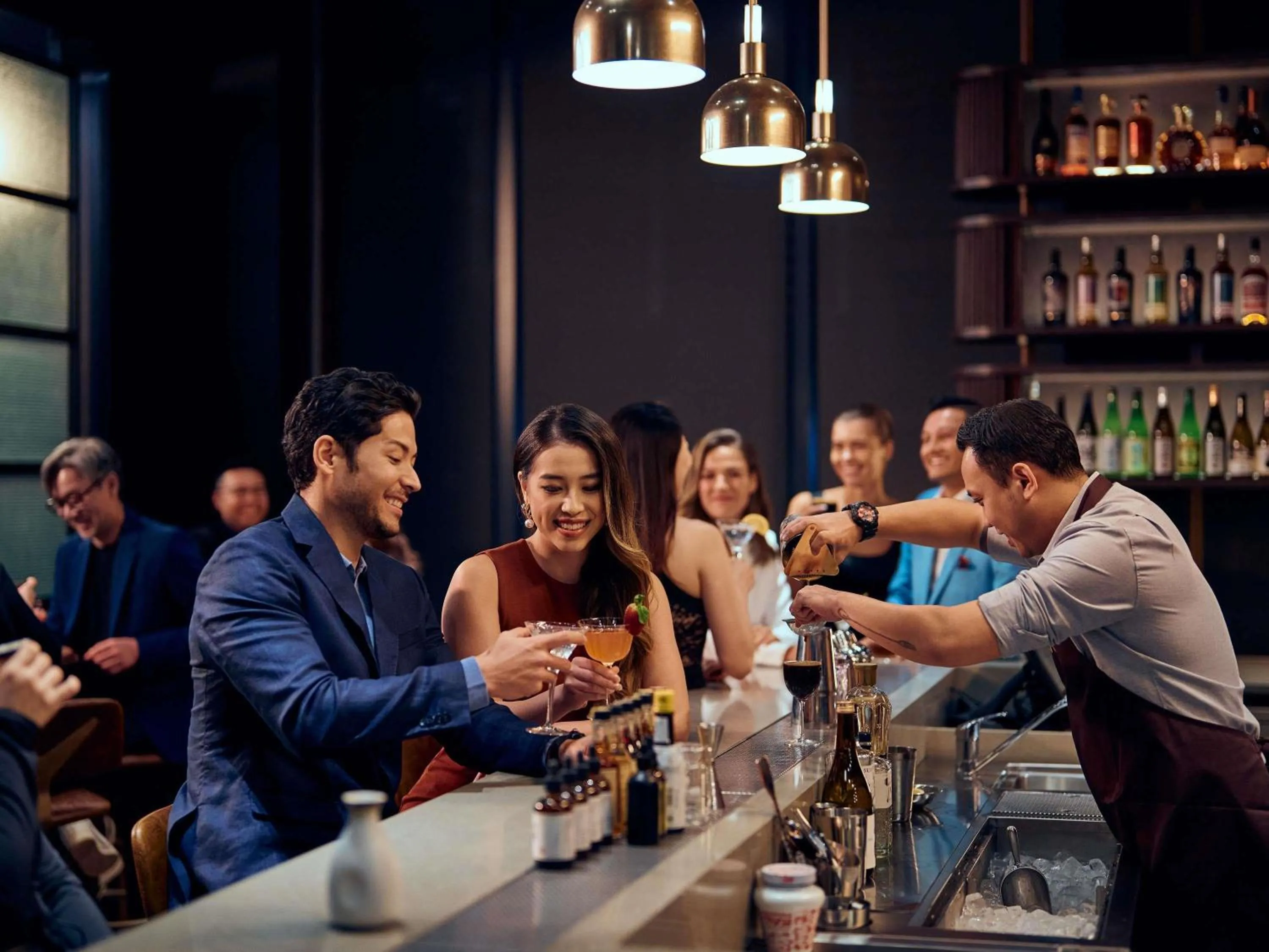 Lounge or bar in Pullman Singapore Hill Street