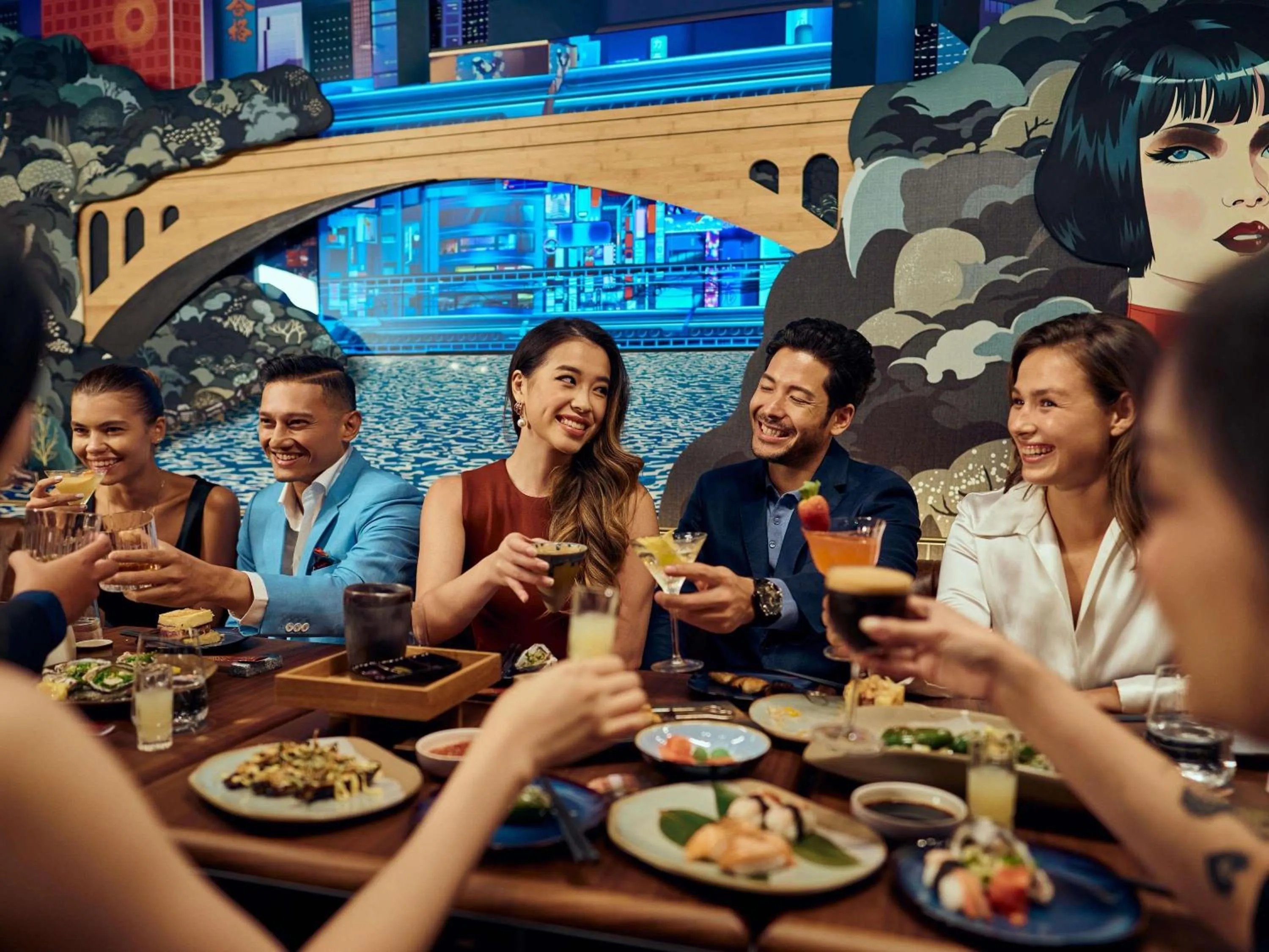 Lounge or bar in Pullman Singapore Hill Street