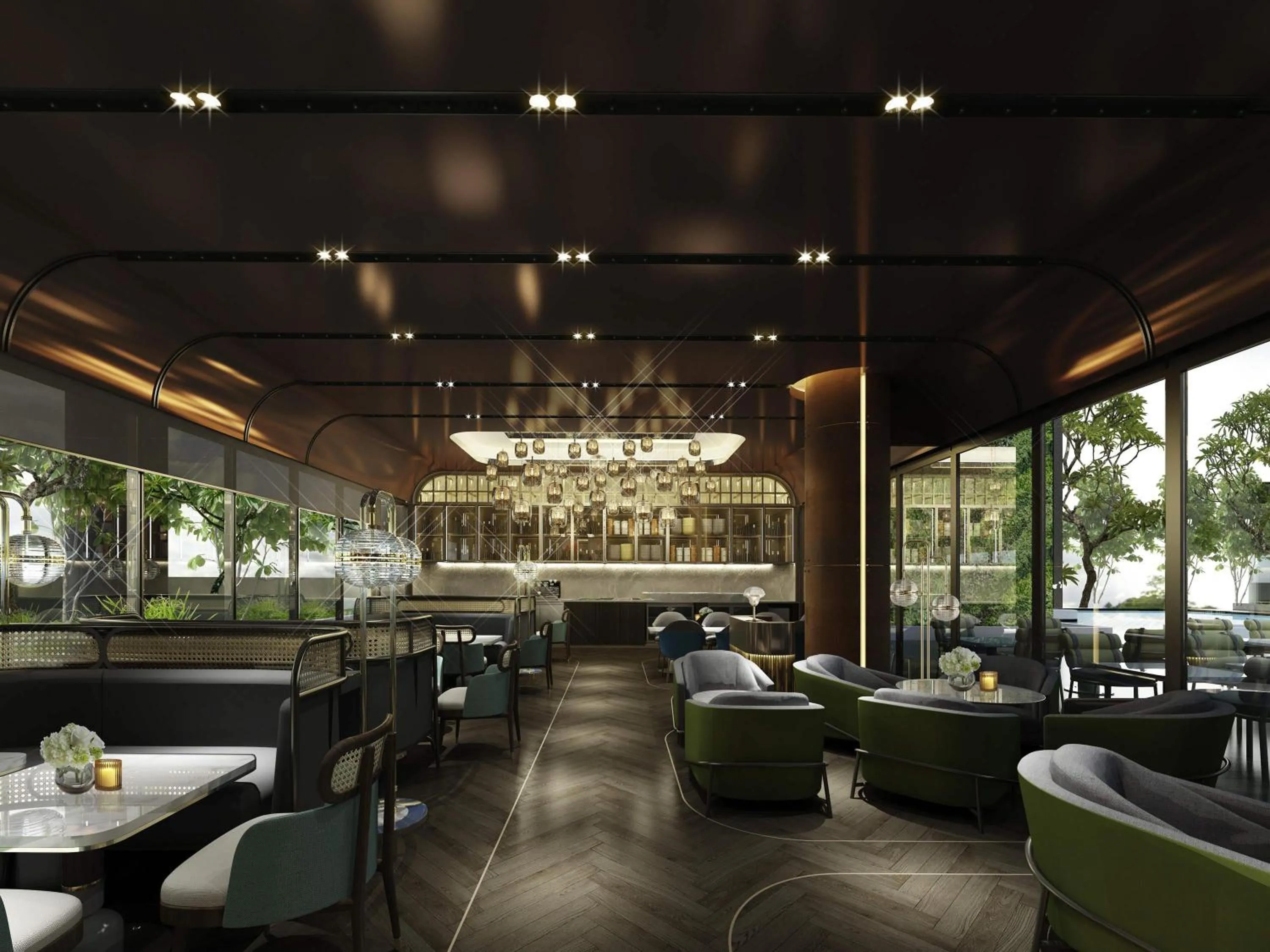 Restaurant/places to eat in Pullman Singapore Hill Street