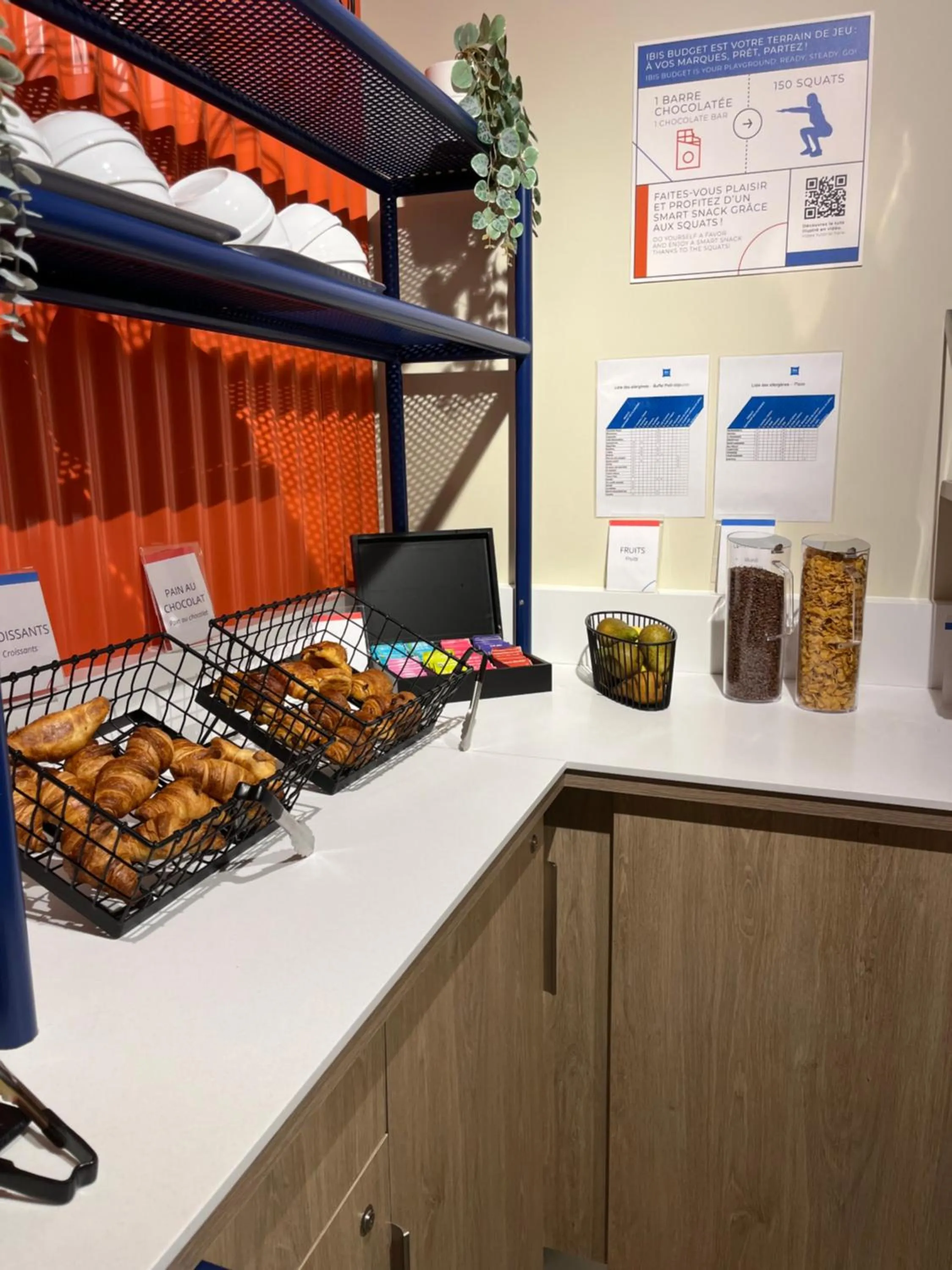 Breakfast in ibis budget Loudéac Vélodrome