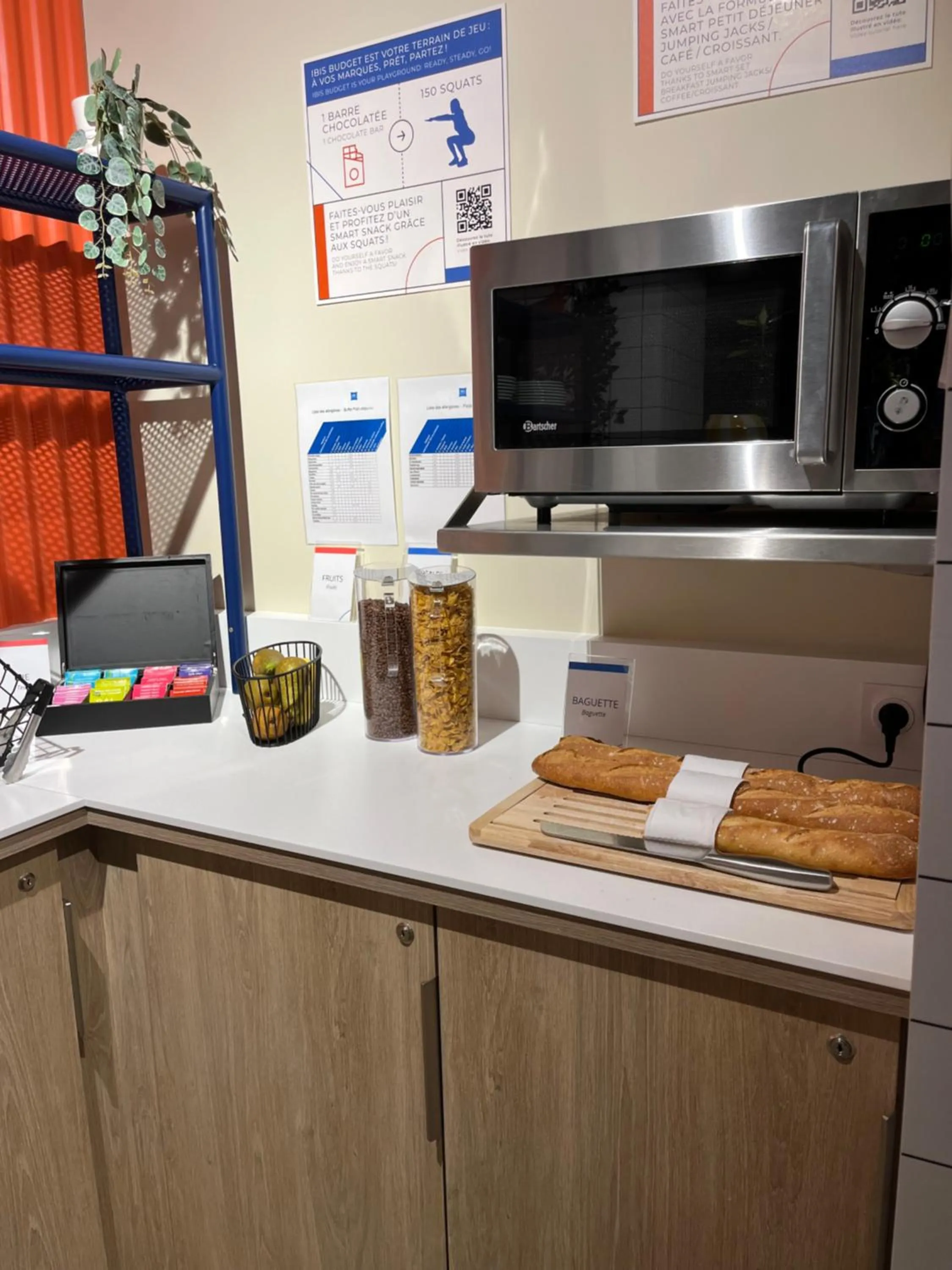 Breakfast in ibis budget Loudéac Vélodrome