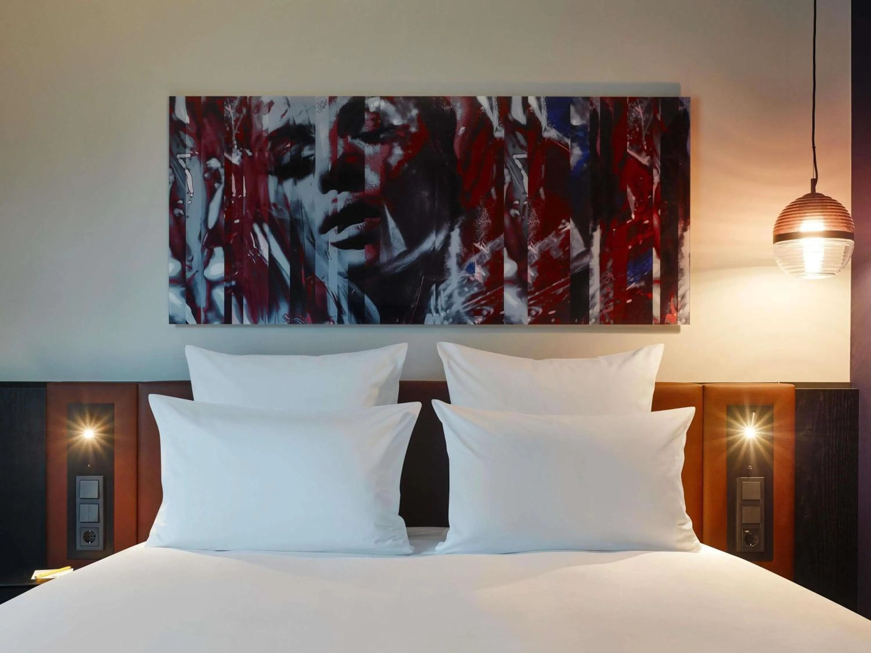 Bedroom, Bed in TRIBE Baden-Baden