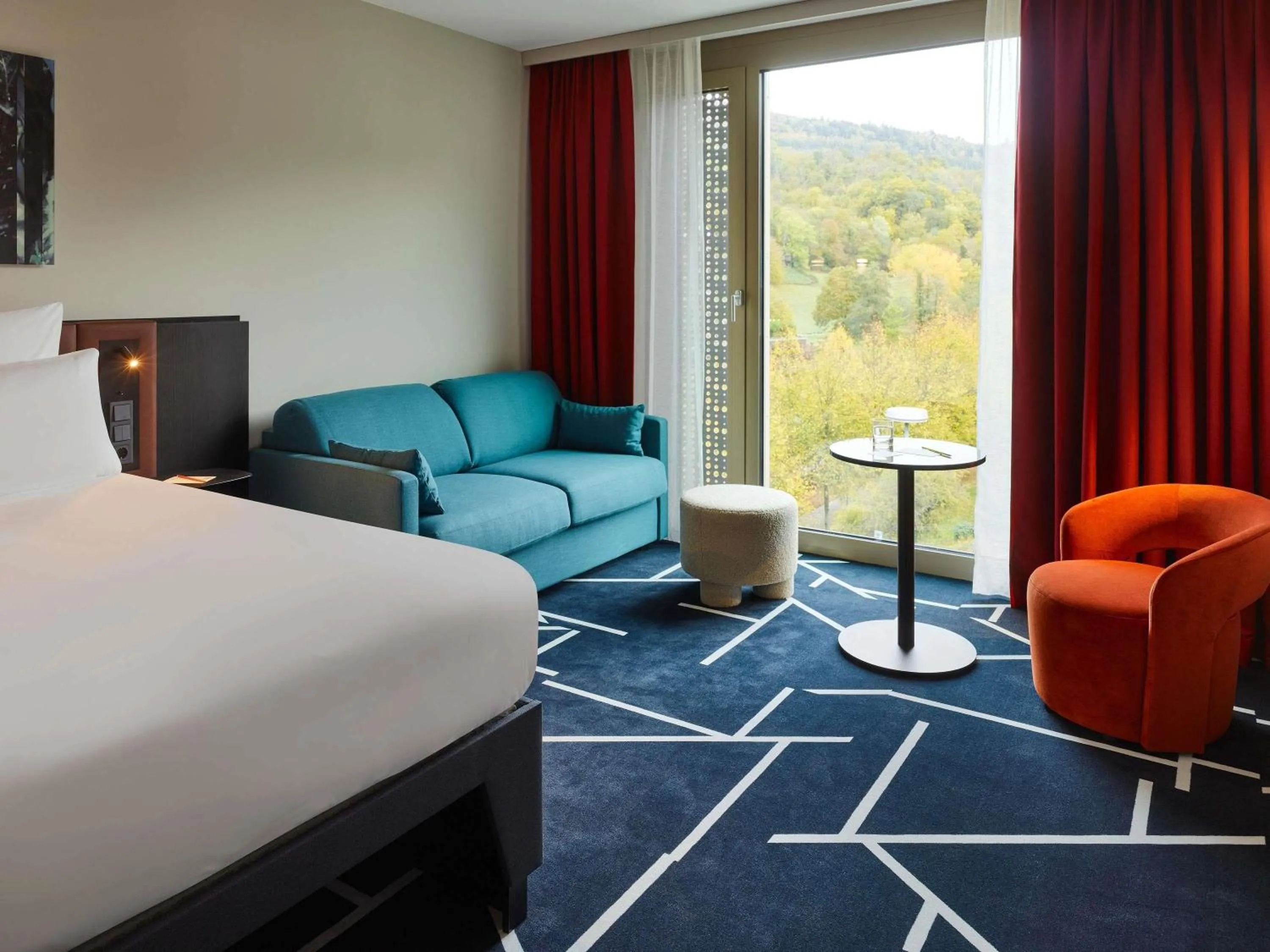 Bedroom, Bed in TRIBE Baden-Baden