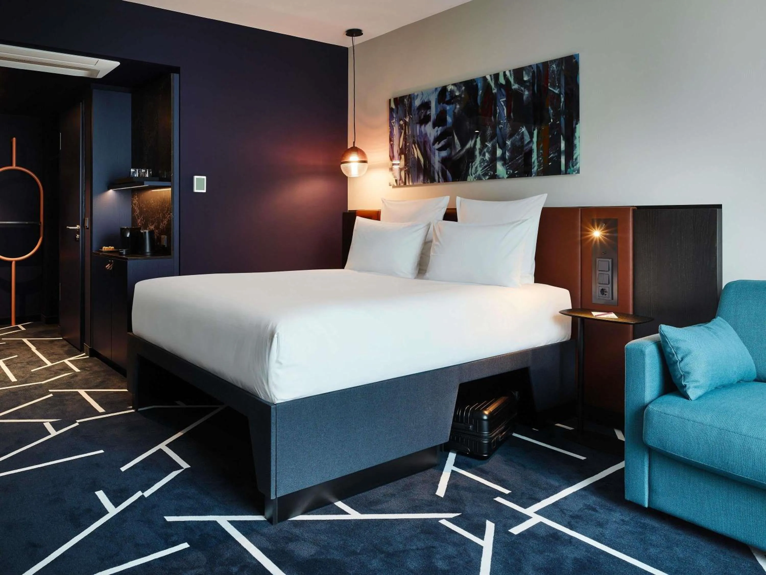 Bedroom, Bed in TRIBE Baden-Baden