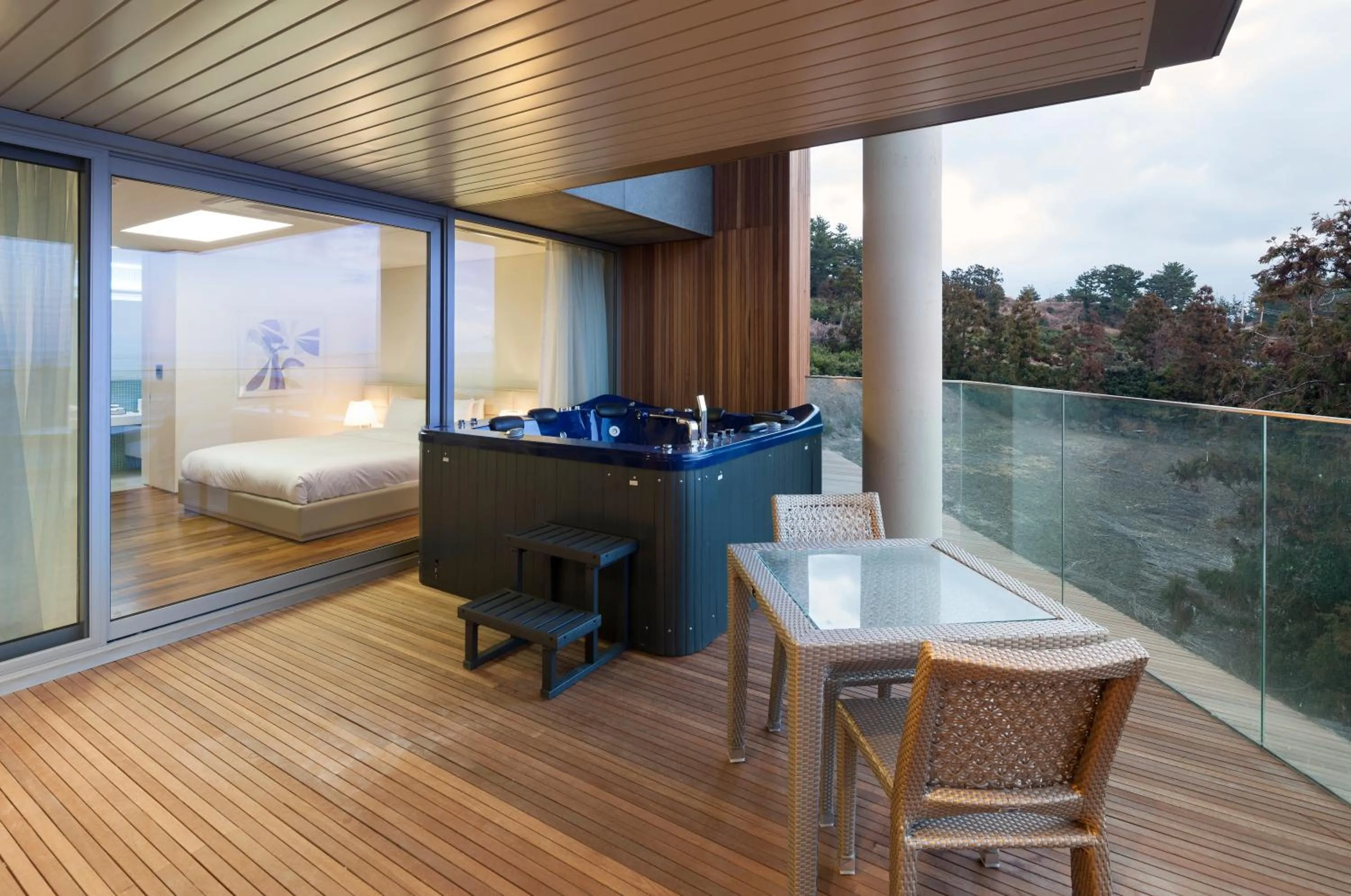 Patio in Bayhill Pool & Villa