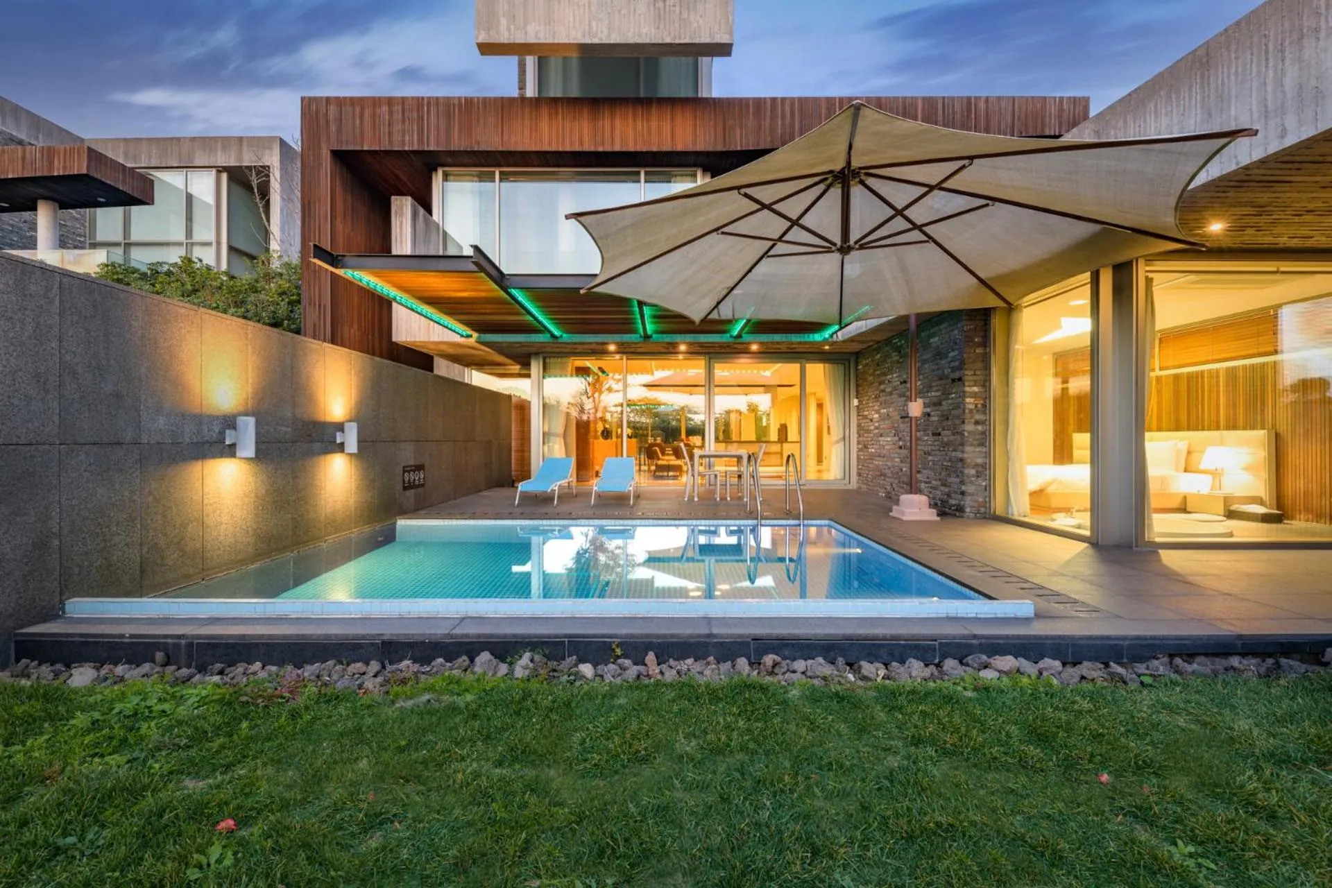 Pool view in Bayhill Pool & Villa