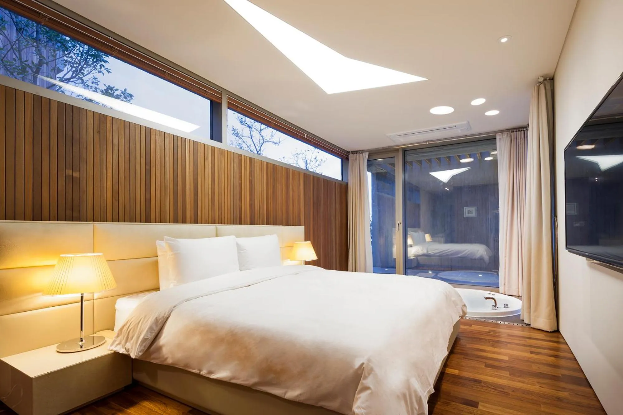 Bedroom, Bed in Bayhill Pool & Villa