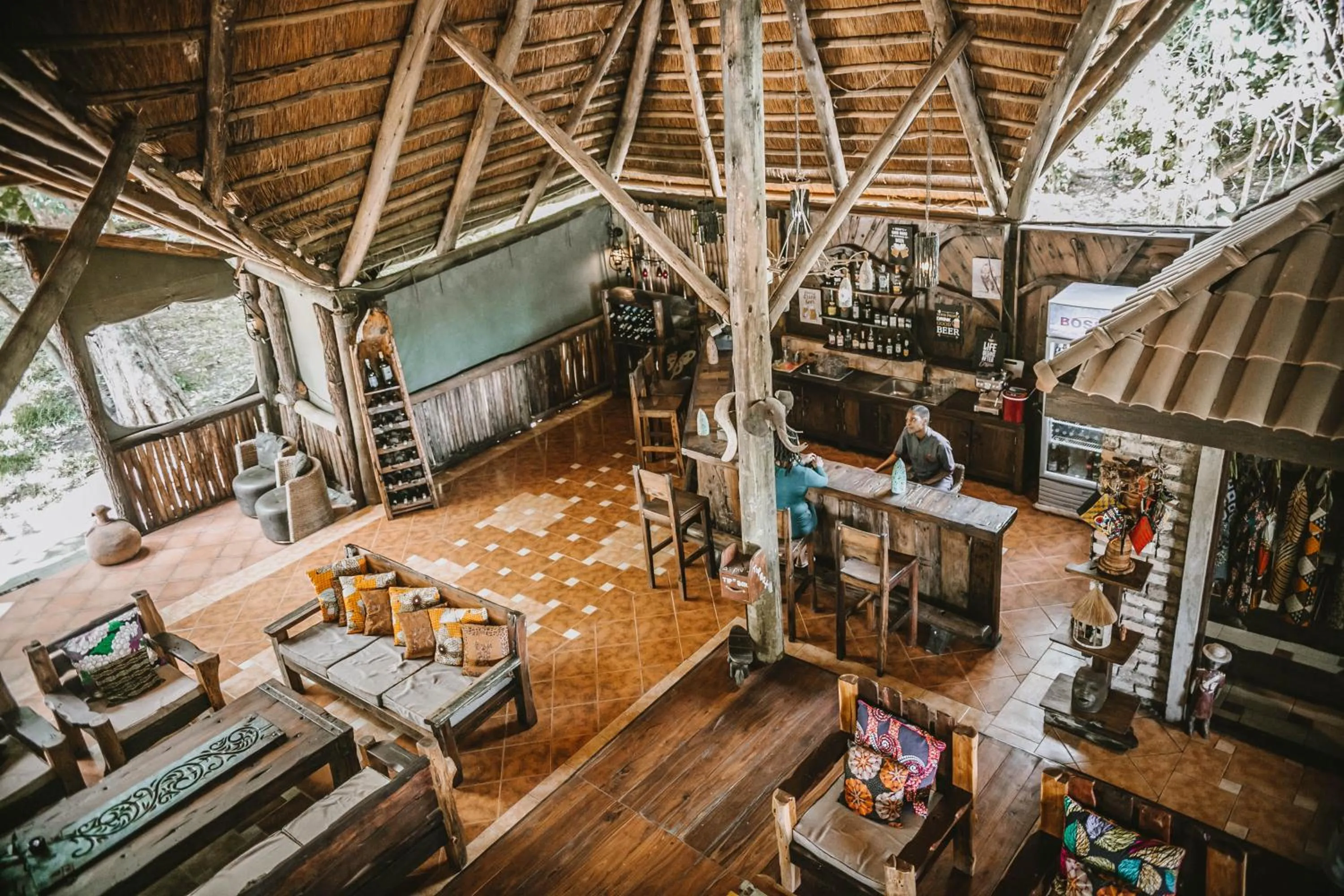 Restaurant/places to eat in Selous Kinga Lodge