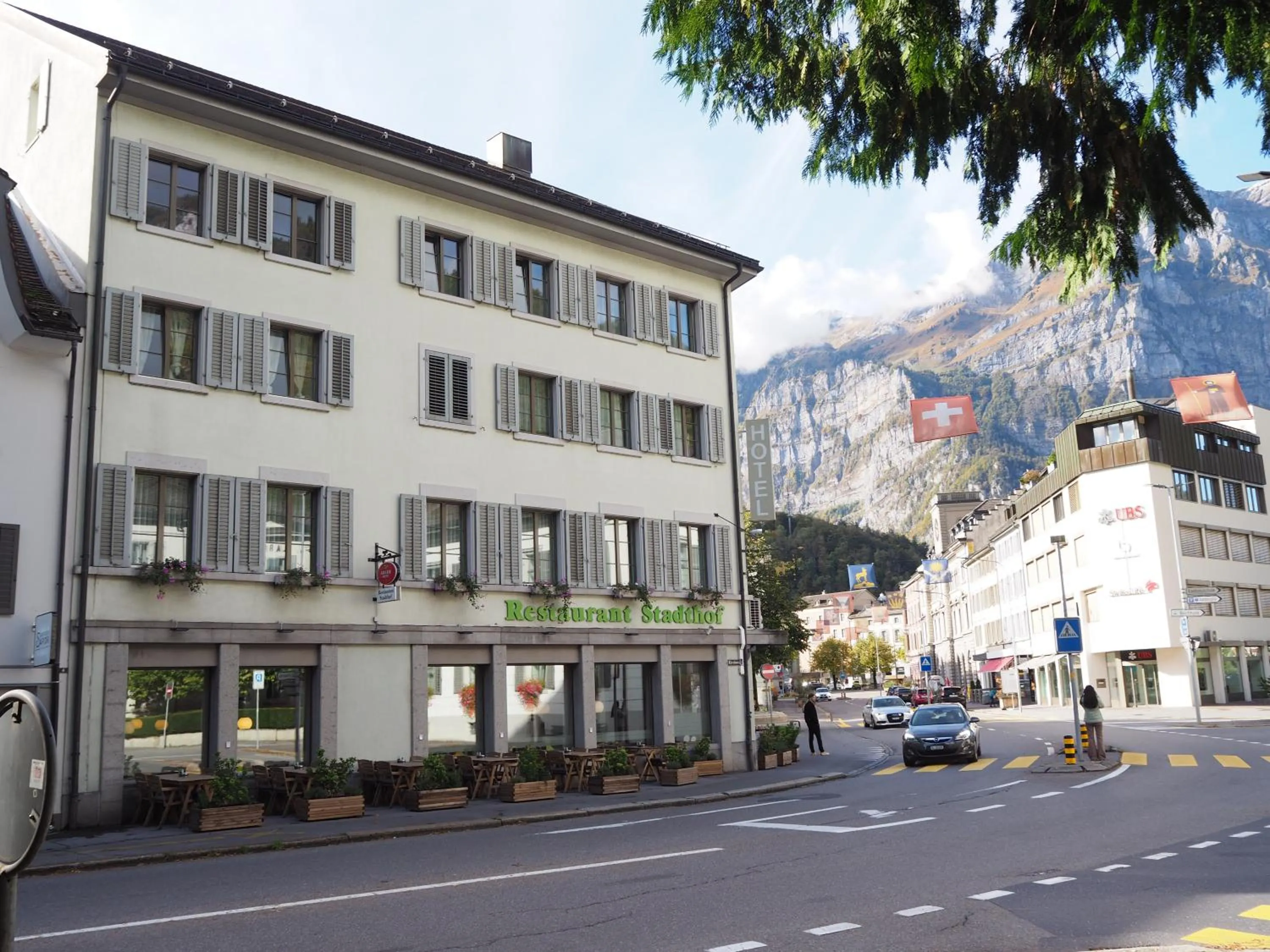 Property building in Hotel Stadthof Glarus