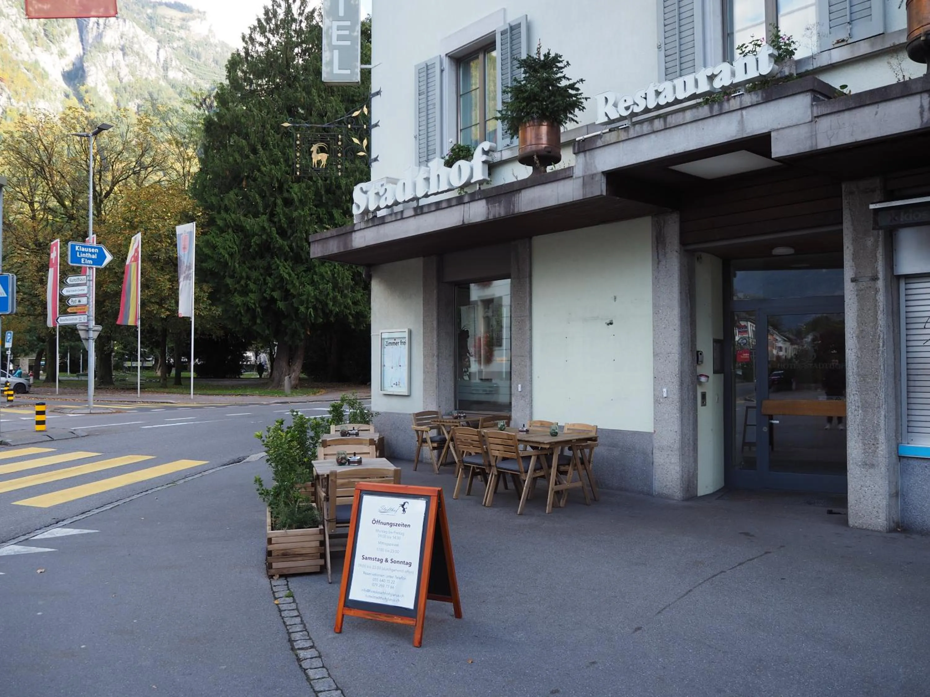 Property building in Hotel Stadthof Glarus