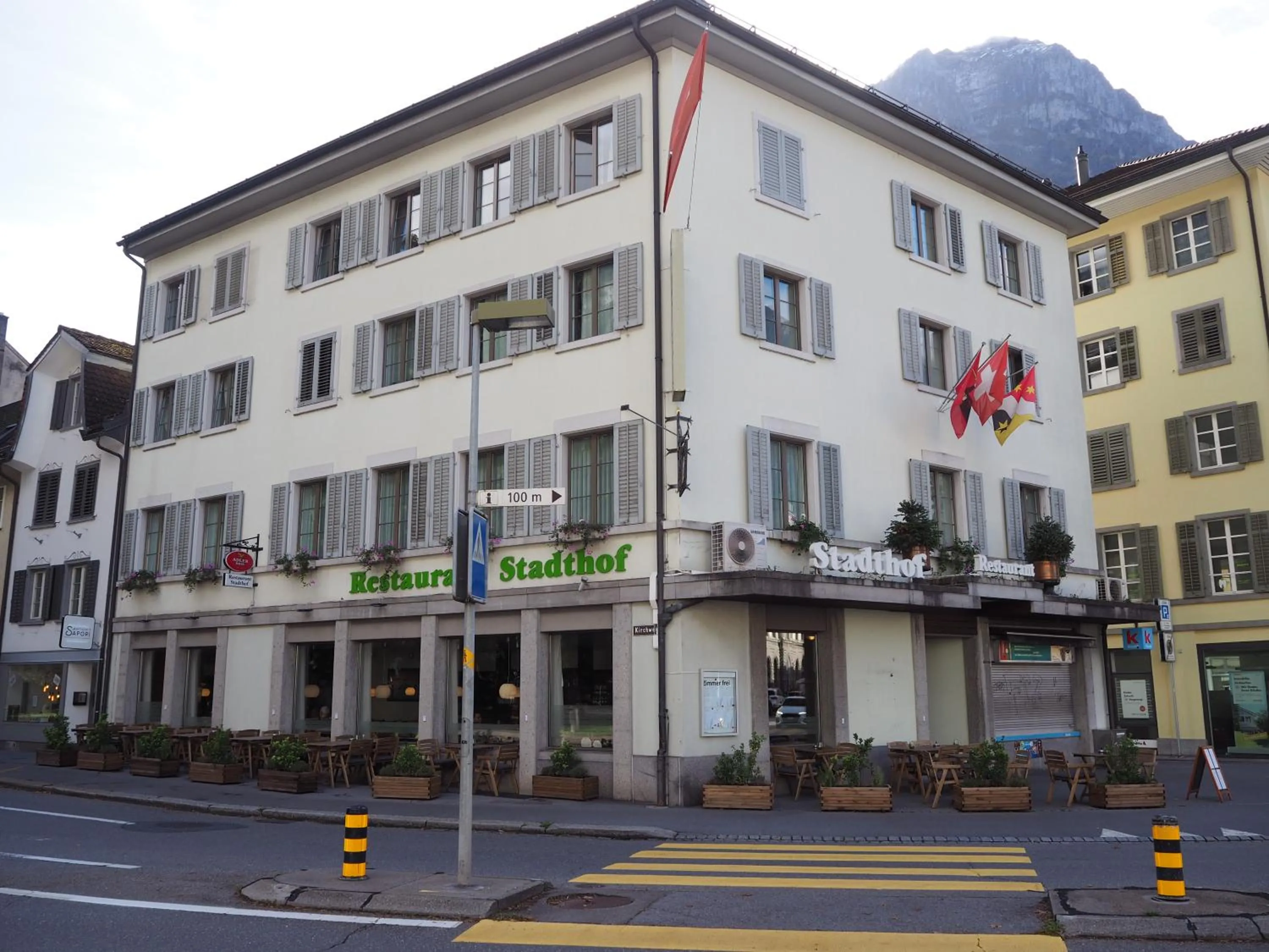 Property building in Hotel Stadthof Glarus