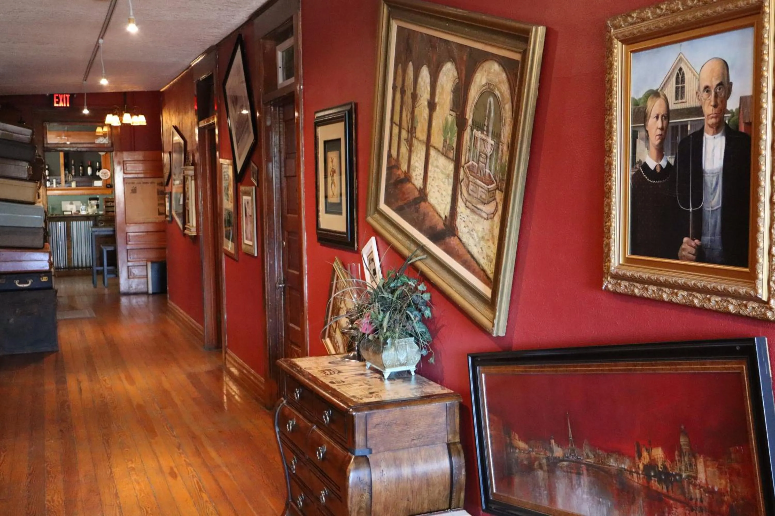 Decorative detail in The Oliver House - Adults Only