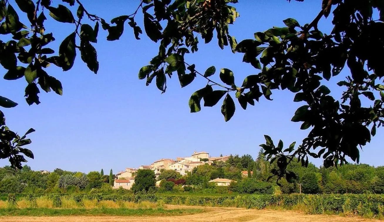Bird's eye view in La Maison du Passage - Chambres - Suites premium, Spa, Piscine et Restaurant